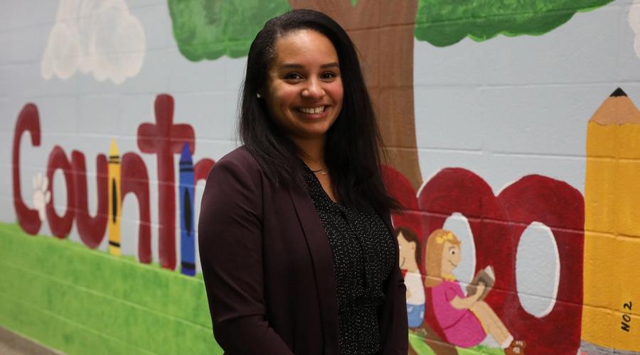 Countrywood's 2022-23 Teacher of the Year, Ms. Jessica Farmer