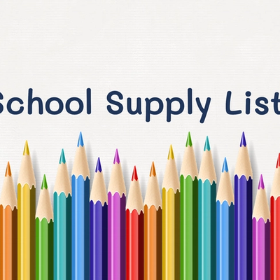 Countrywood School Supply Lists 2023-2024