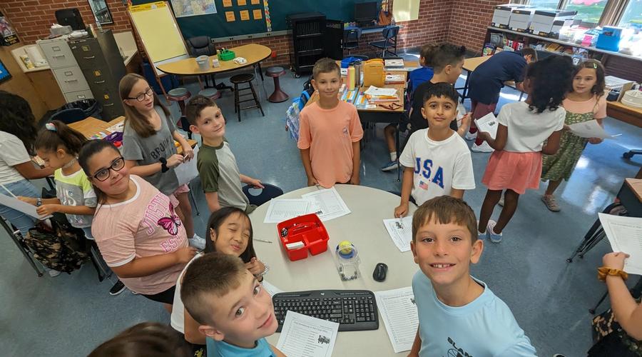 Students Settling In To Classes for the 23-24 School Year!