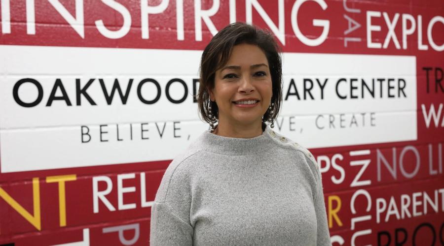 Oakwood's 2022-23 Teacher of the Year, Ms. Ivia Negron-Francais