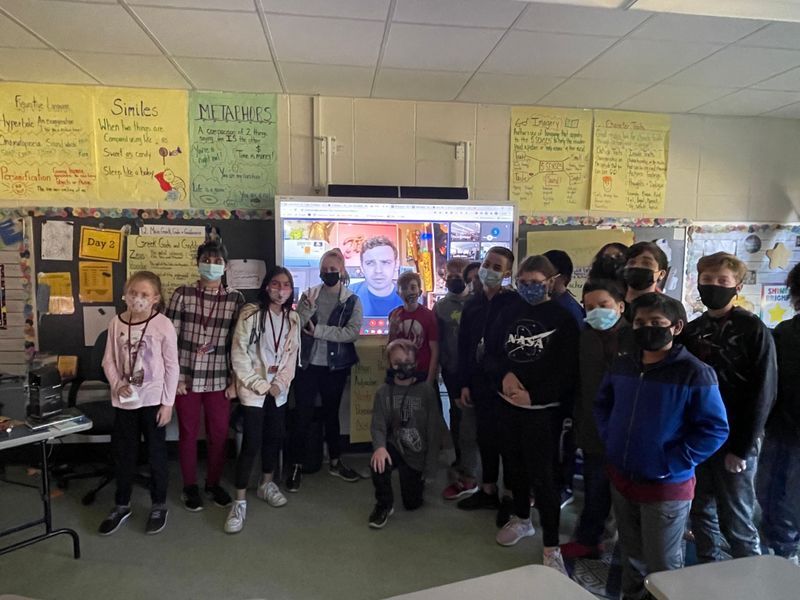 Virtual Visit From Author Max Brallier