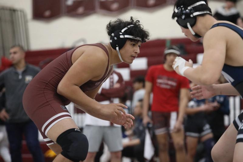Danny Vasquez in his final match up, winning First Place and Most Pins in Least Time