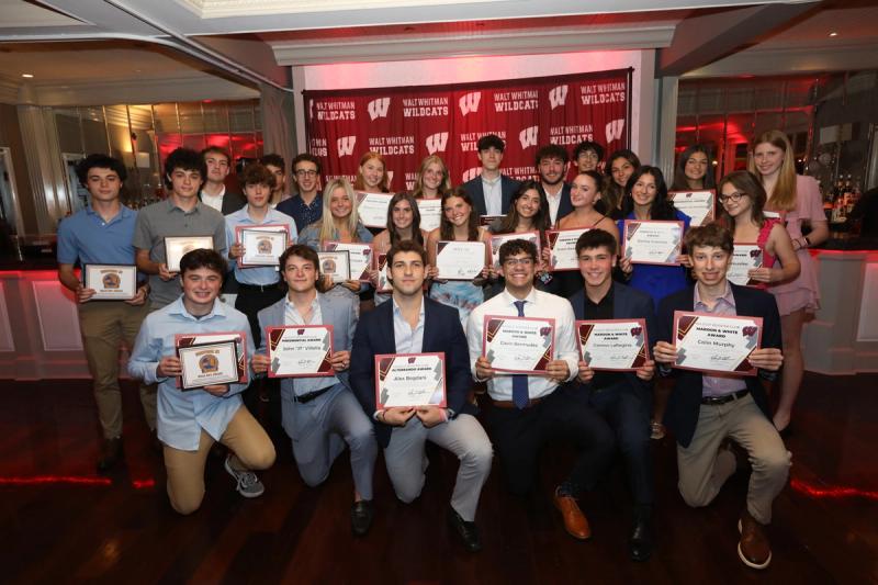 Athletic award recipients