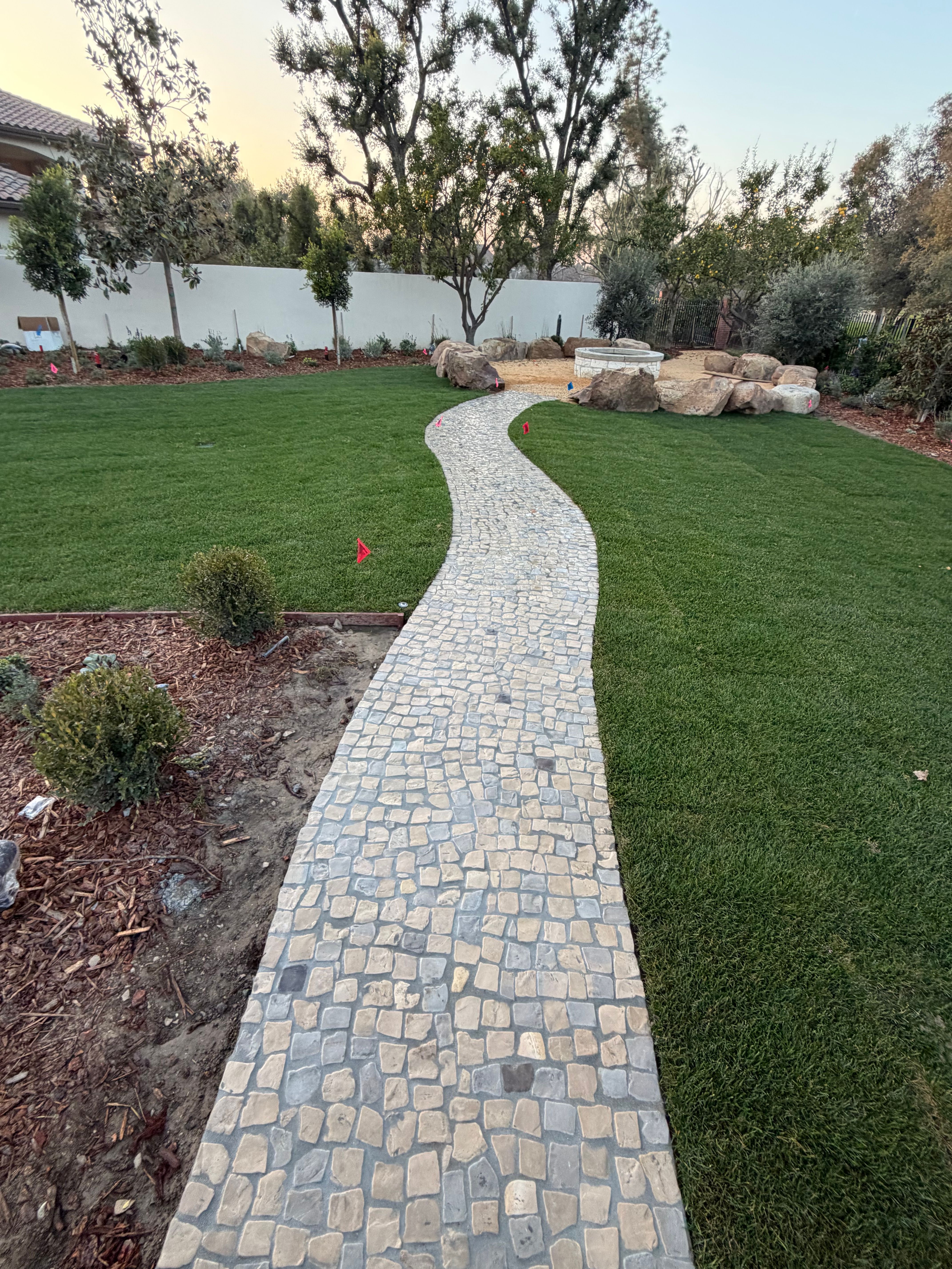 Cobblestone natural rock 4 x 4 cubes