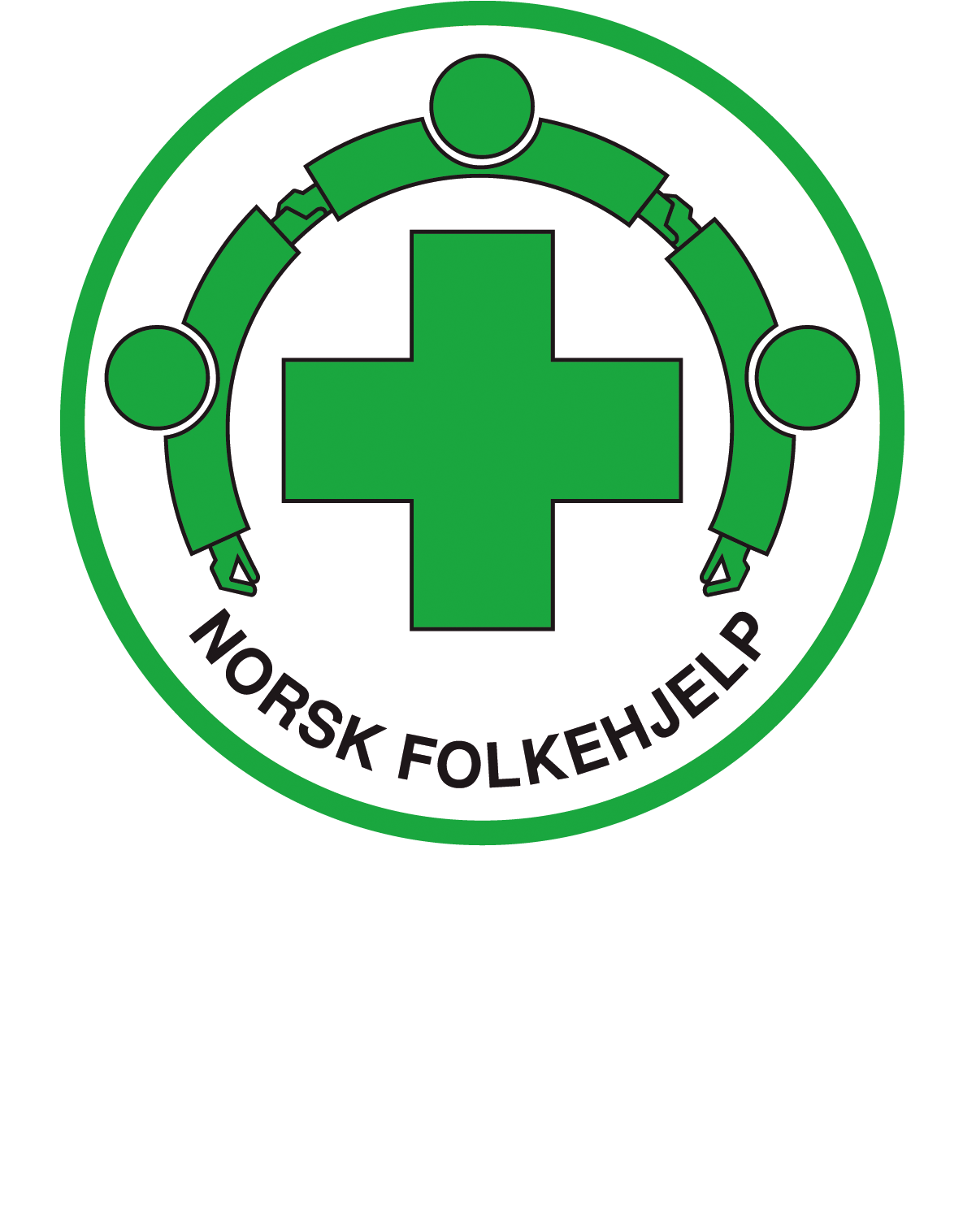 Norsk Folkehjelp logo