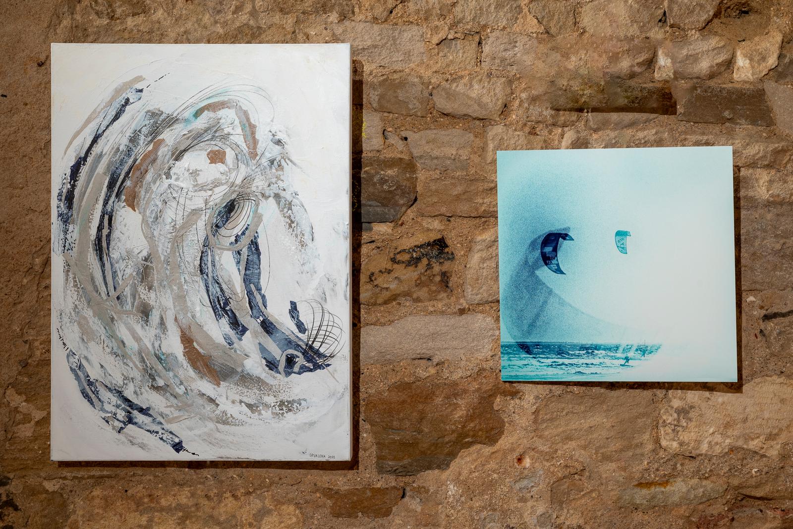 Expo conjointe peintres et photographes de Royan : le Sport