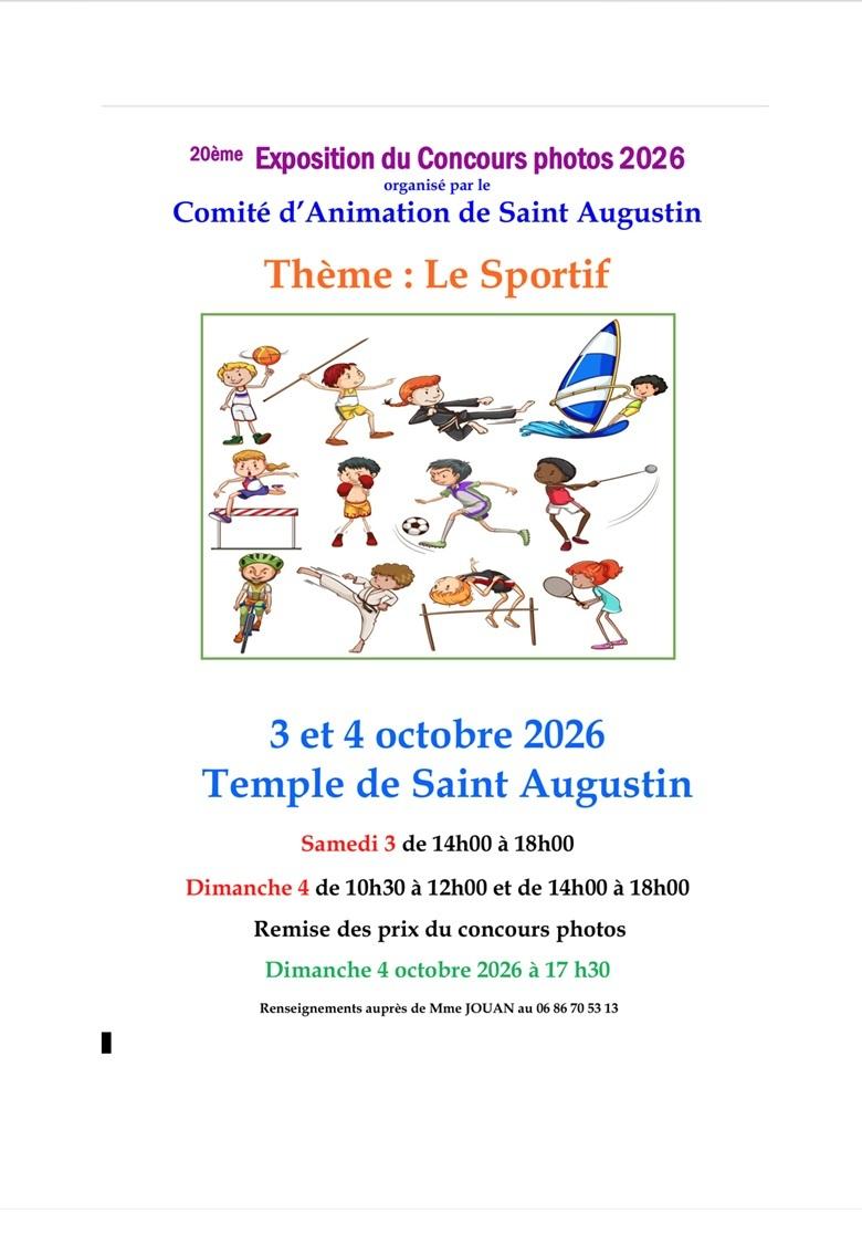 Bientôt le concours de Saint-Augustin : "le sportif"