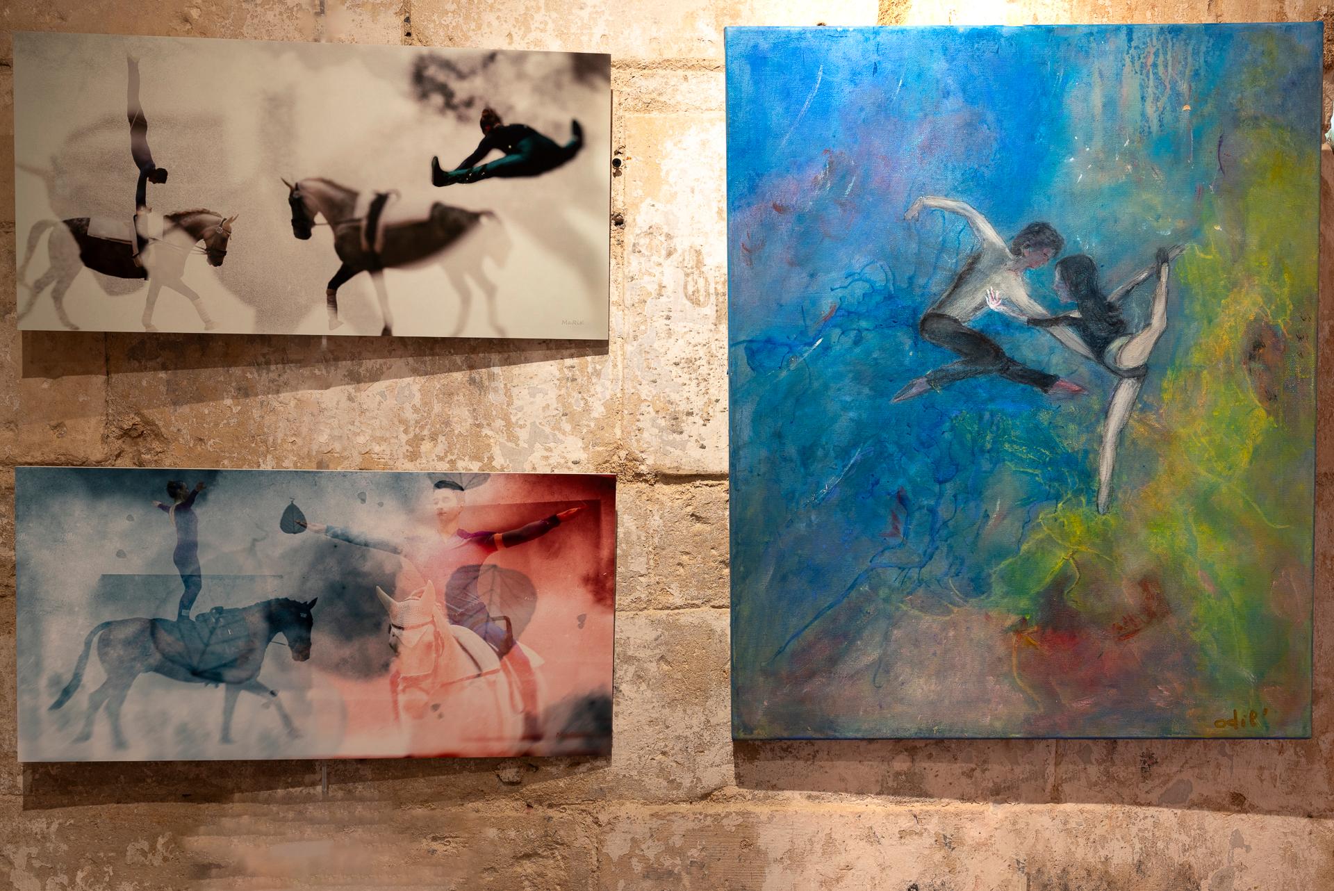 Expo conjointe peintres et photographes de Royan : le Sport