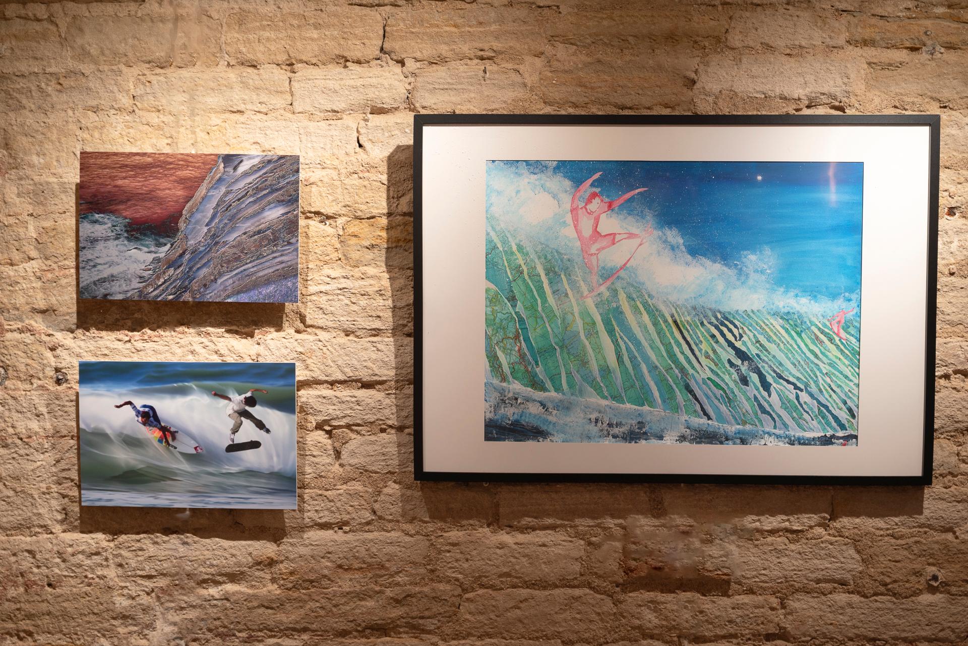 Expo conjointe peintres et photographes de Royan : le Sport