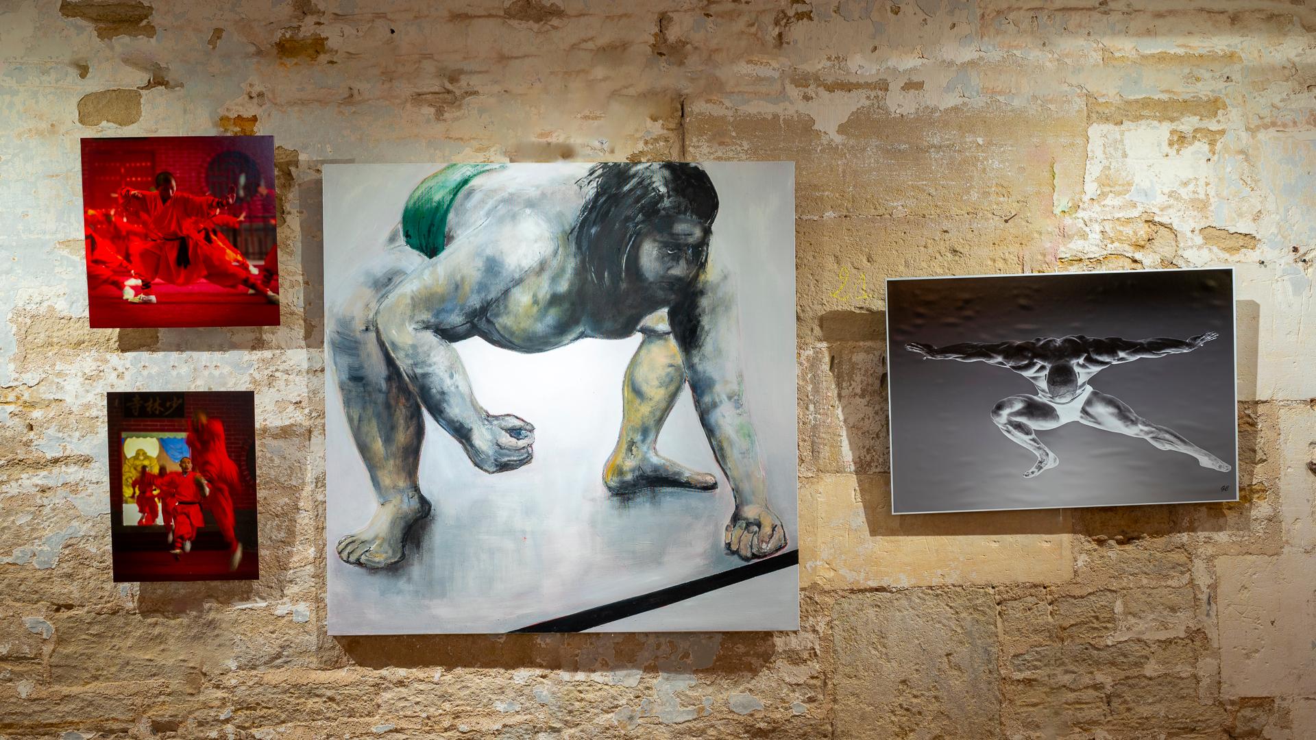 Expo conjointe peintres et photographes de Royan : le Sport