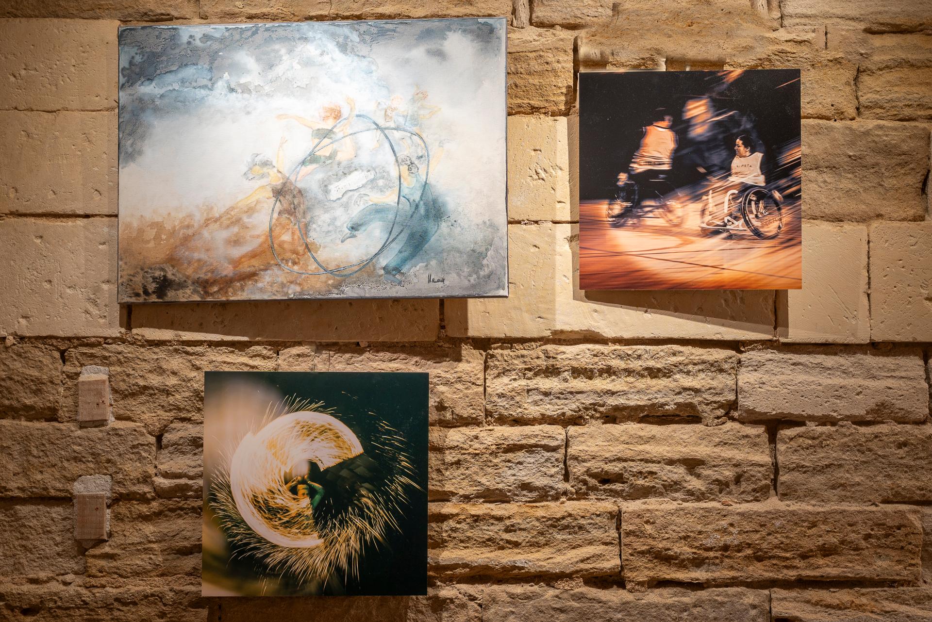 Expo conjointe peintres et photographes de Royan : le Sport