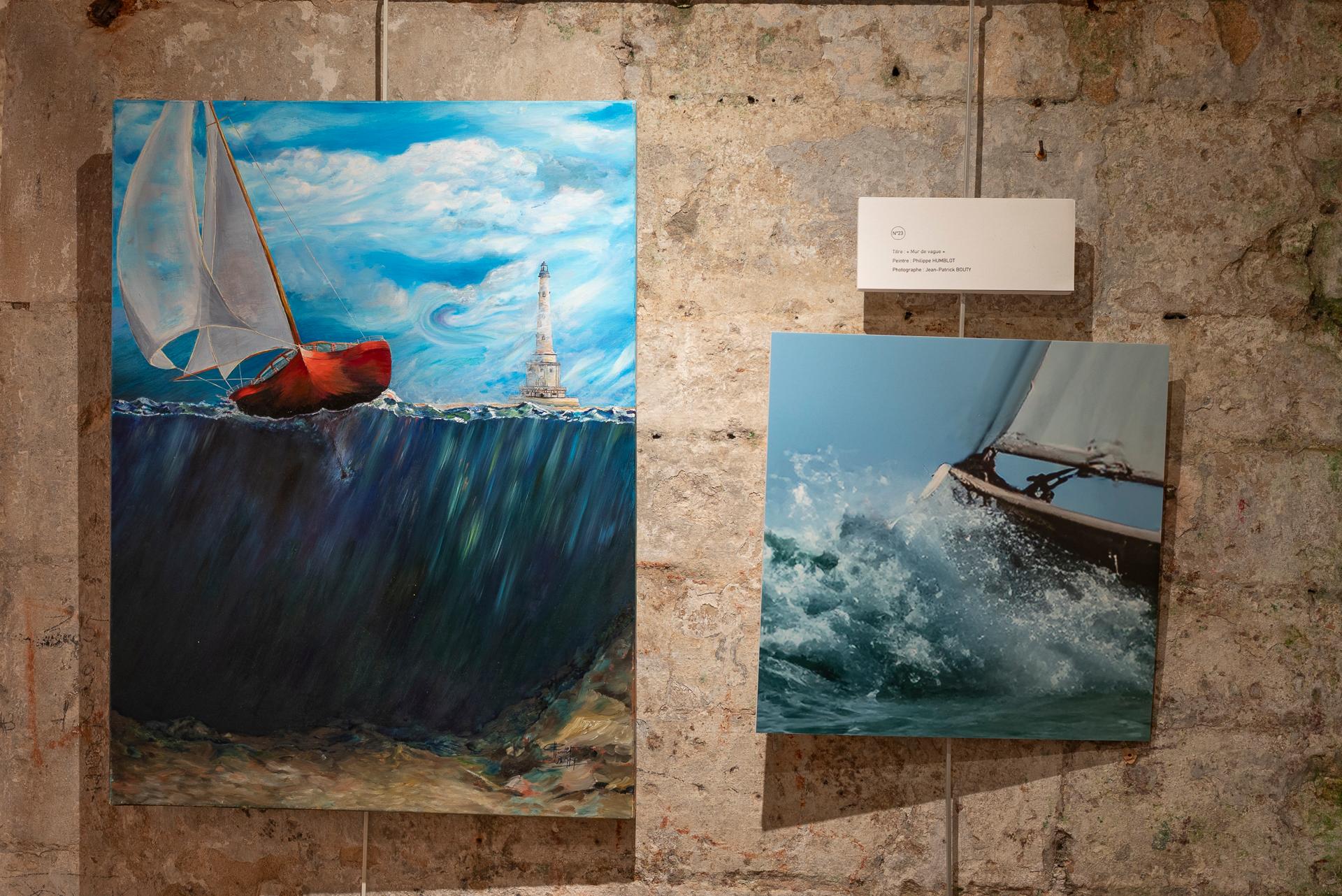 Expo conjointe peintres et photographes de Royan : le Sport