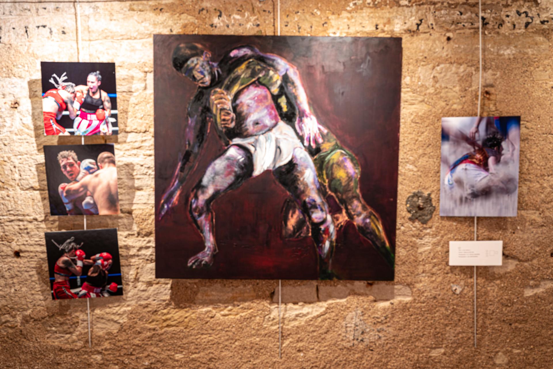 Expo conjointe peintres et photographes de Royan : le Sport
