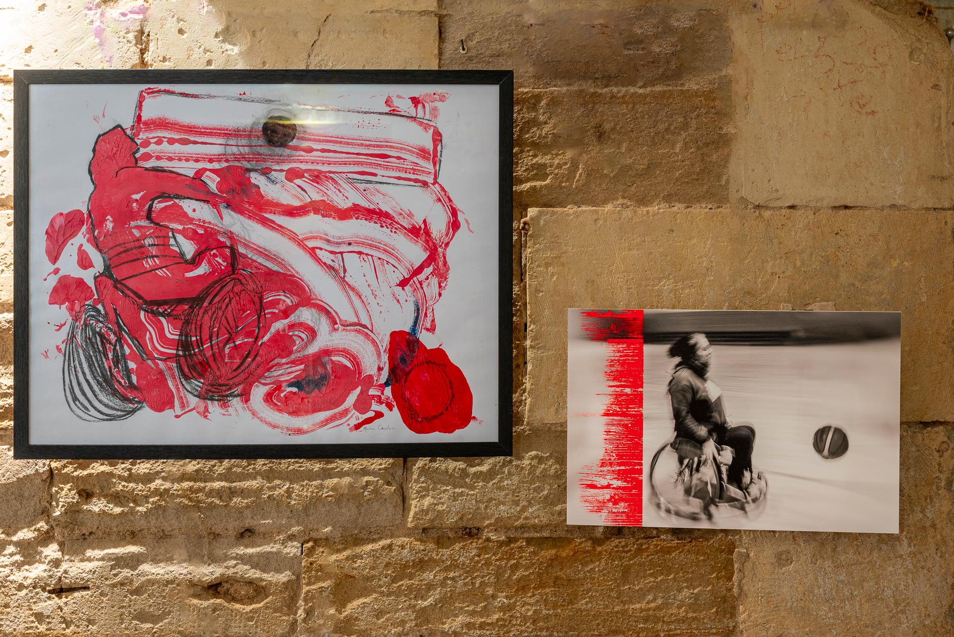 Expo conjointe peintres et photographes de Royan : le Sport