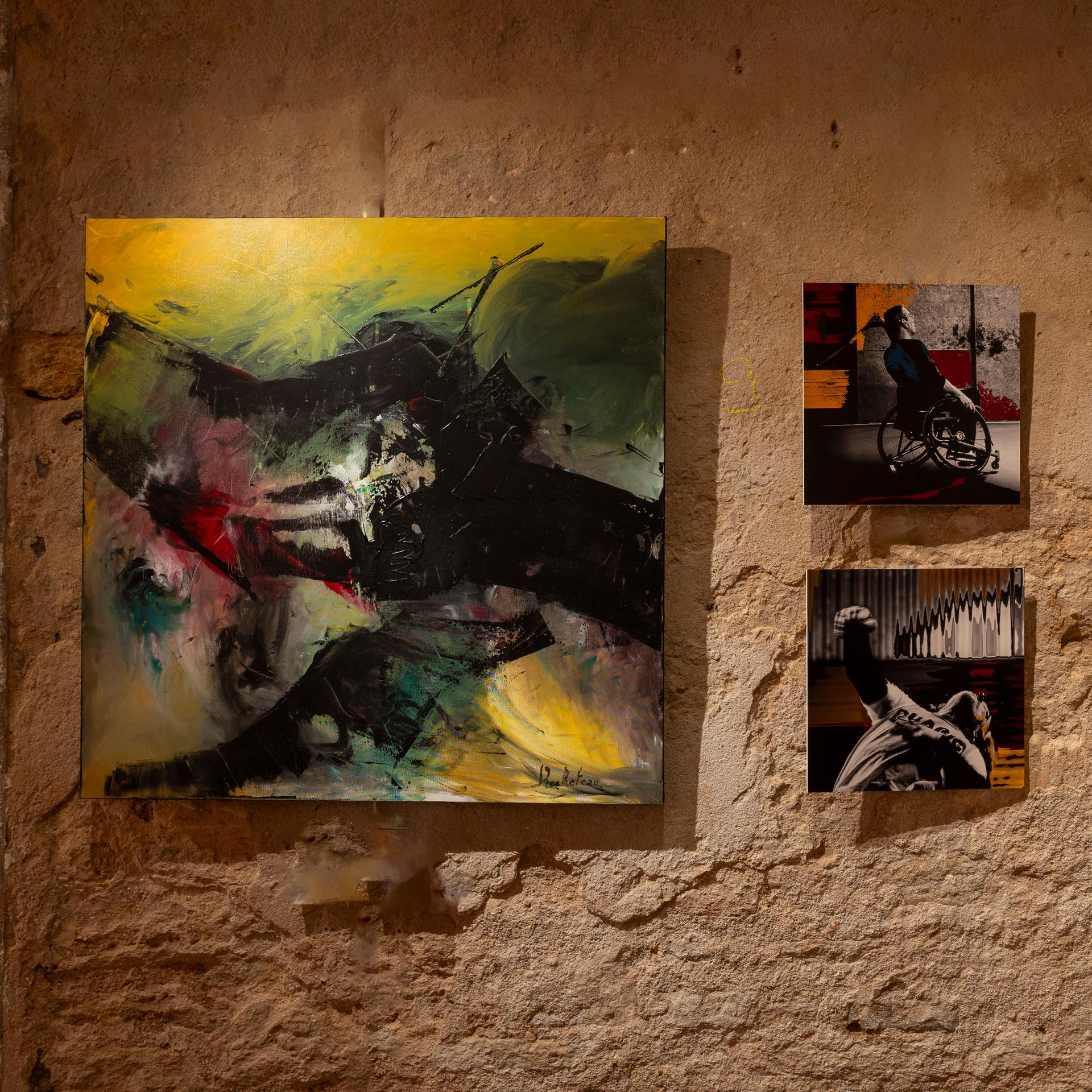 Expo conjointe peintres et photographes de Royan : le Sport