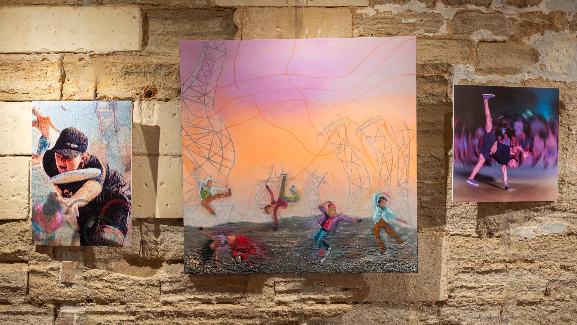 Expo conjointe peintres et photographes de Royan : le Sport