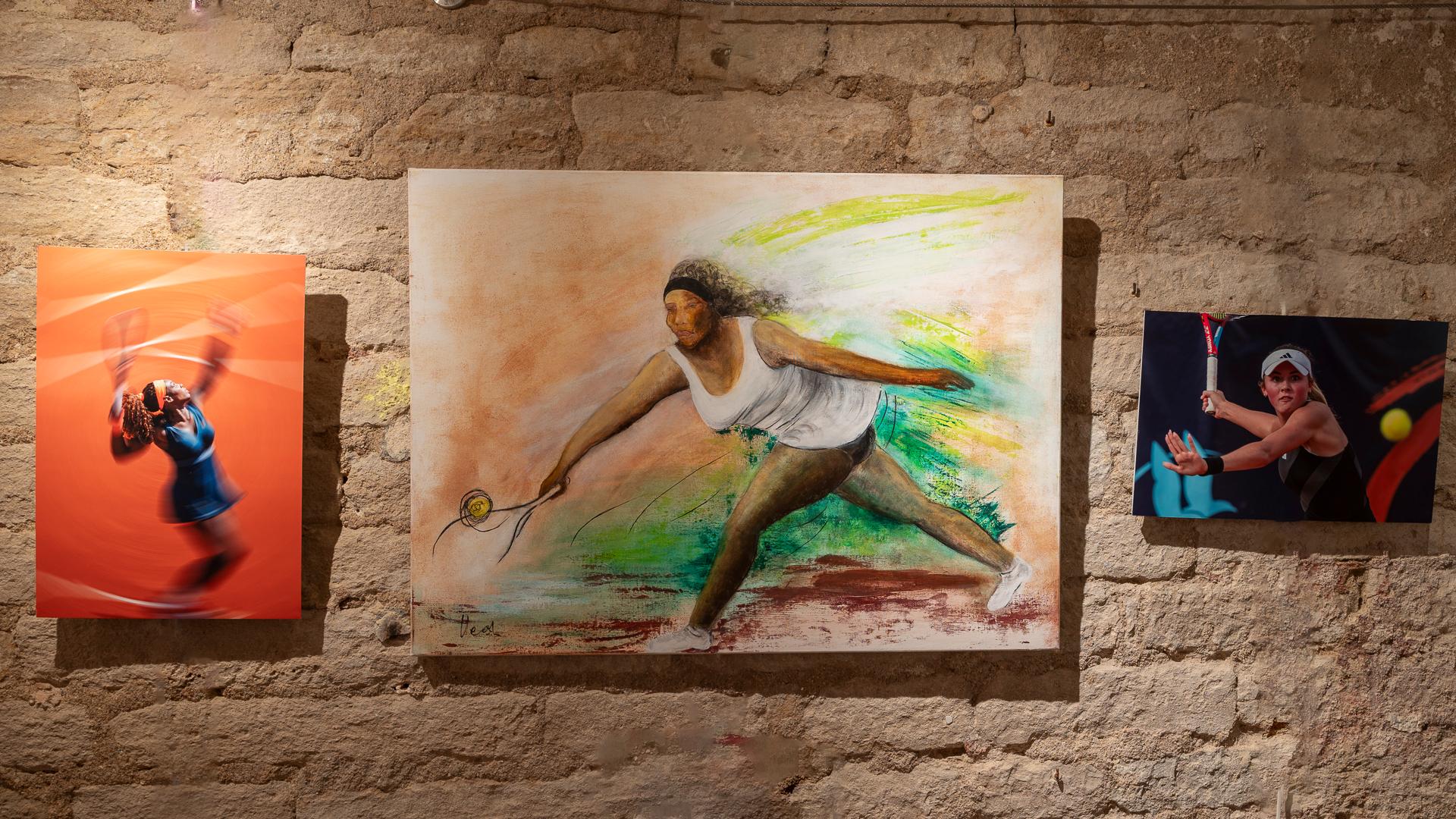 Expo conjointe peintres et photographes de Royan : le Sport