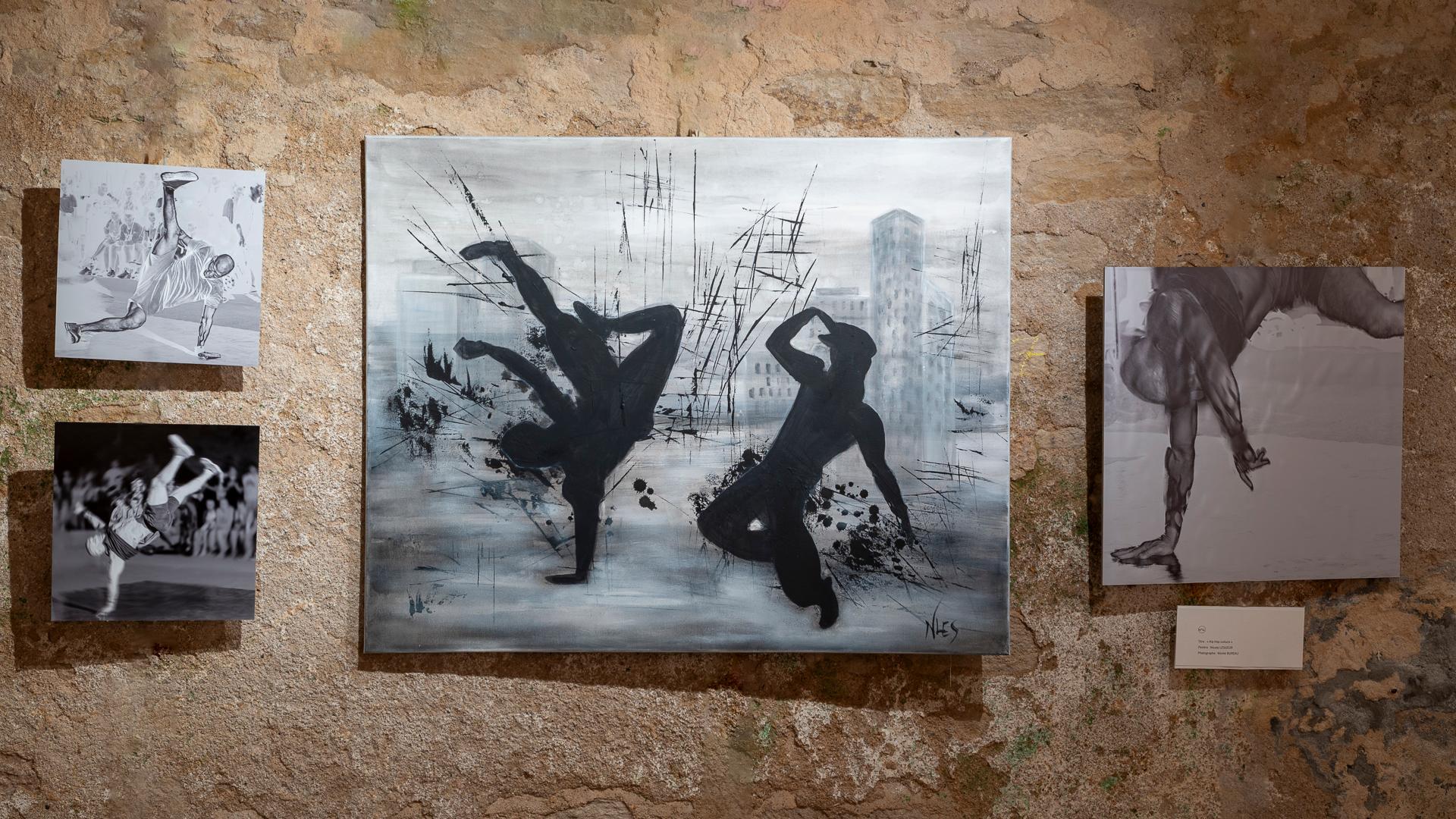 Expo conjointe peintres et photographes de Royan : le Sport