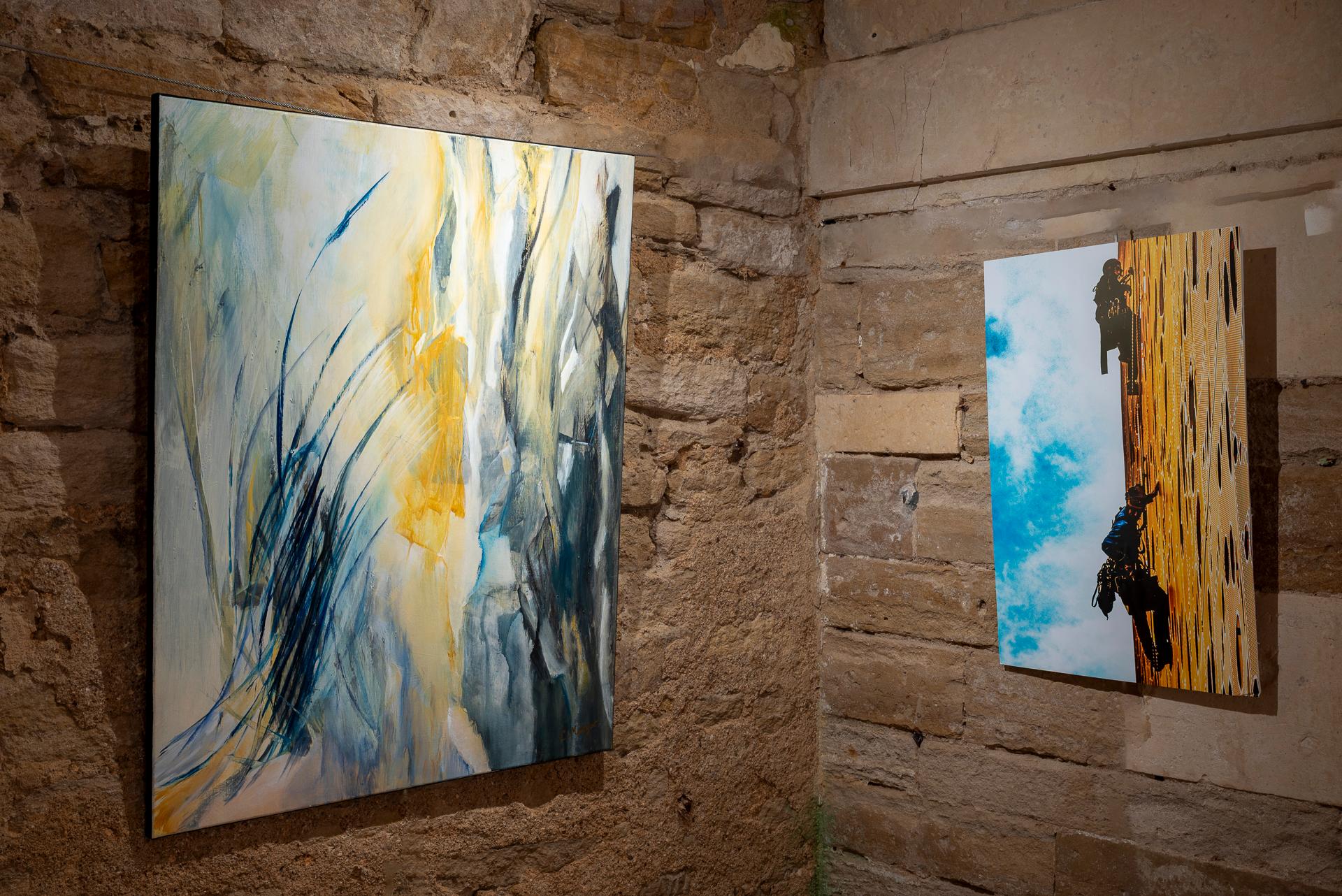 Expo conjointe peintres et photographes de Royan : le Sport