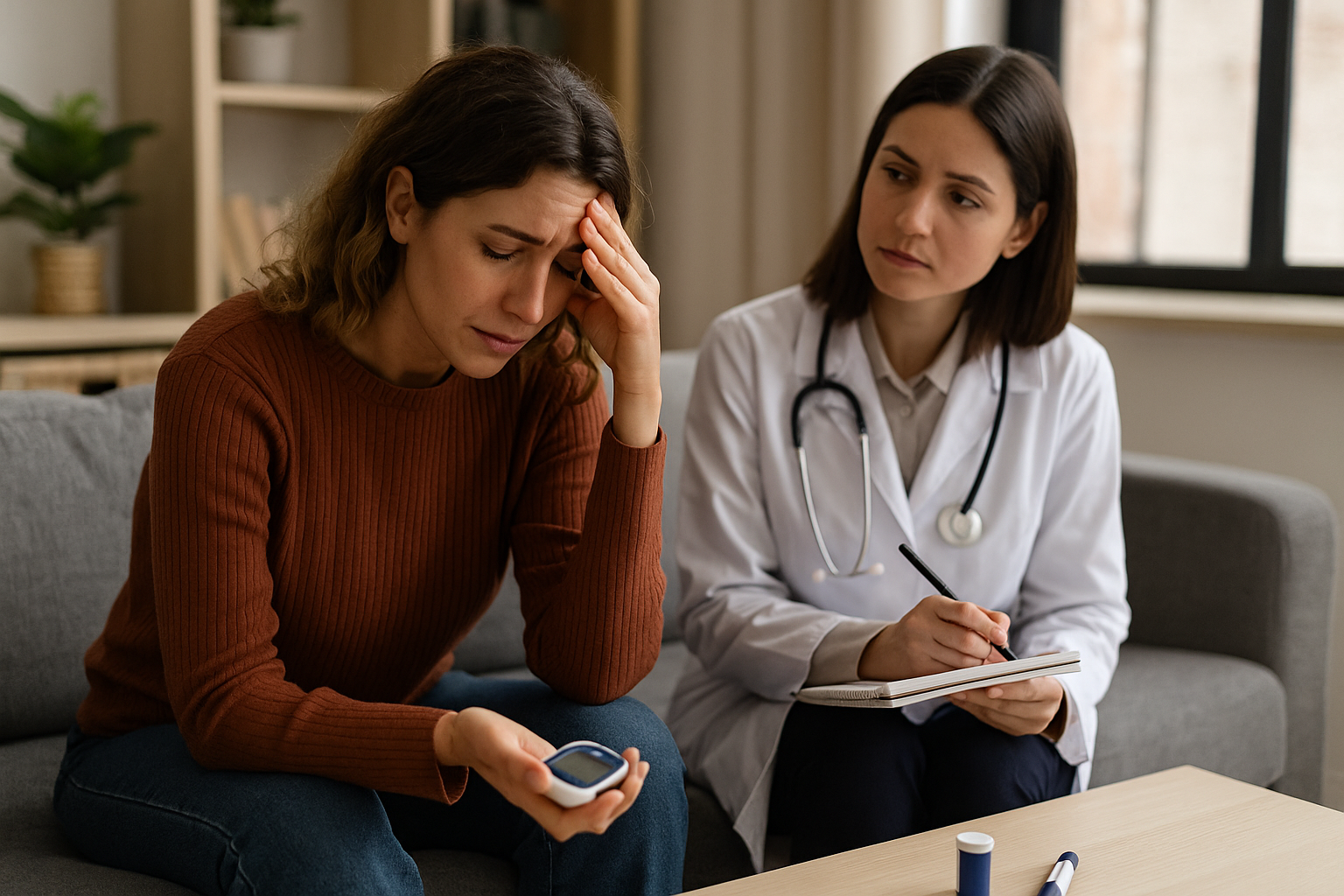 Depresión tras el diagnóstico de diabetes