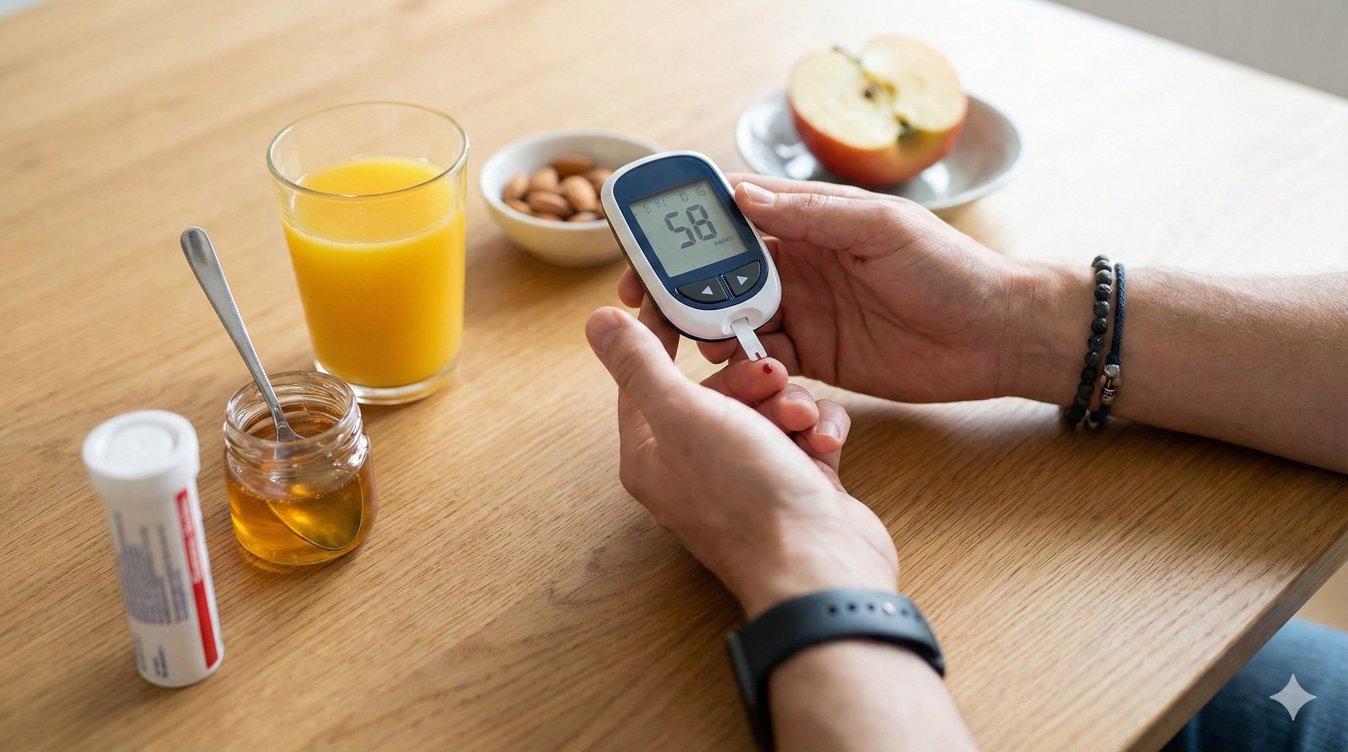 Qué hacer si tu glucosa baja de golpe