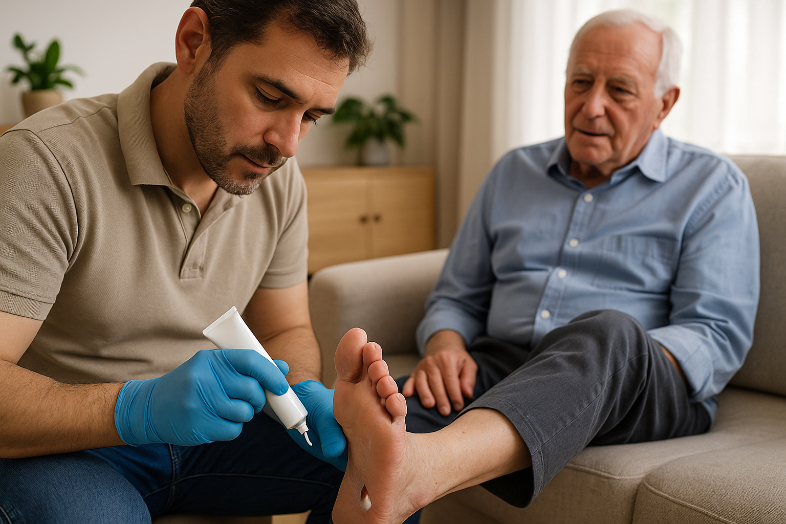 Productos para Heridas en los Pies para Personas Diabéticas