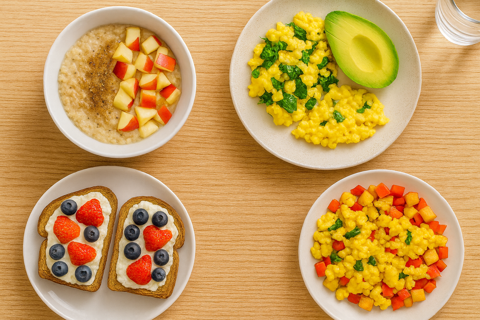 Desayunos saludables para bajar de peso sin pasar hambre