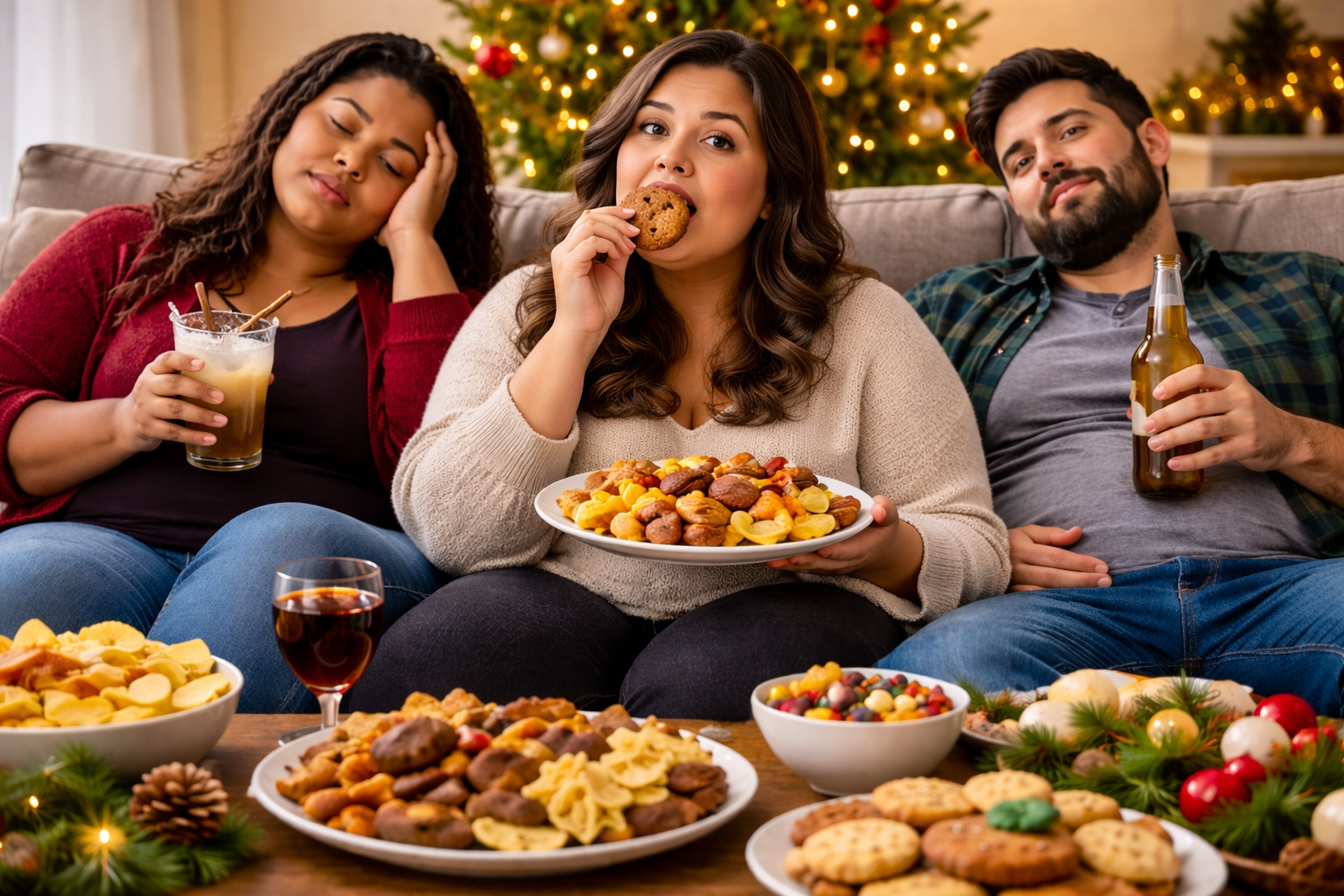 ¿Por qué en diciembre subimos de peso?