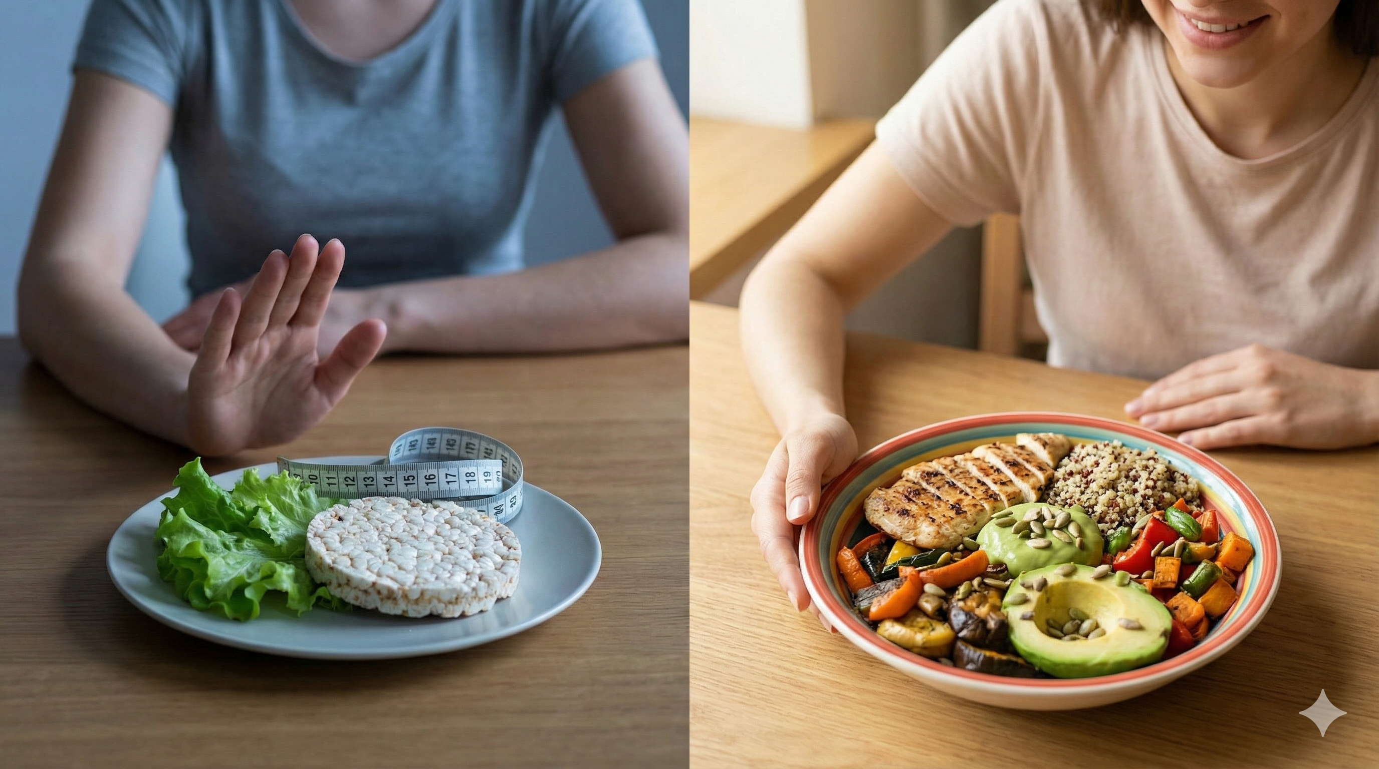 Por qué "ponerse a dieta" te impide bajar de peso