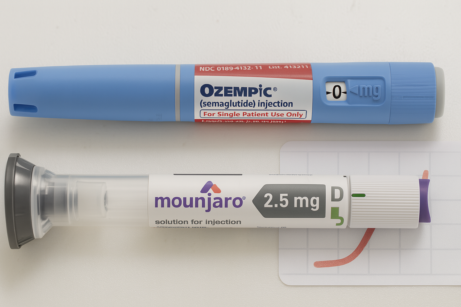 Ozempic vs. Mounjaro