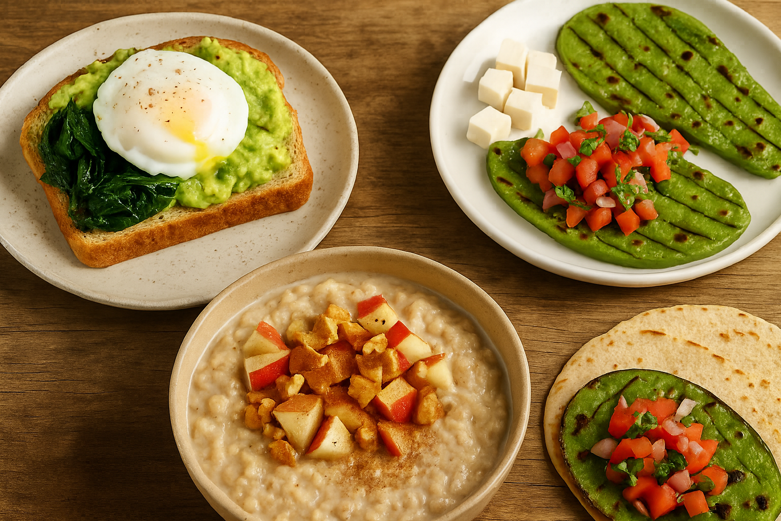 3 Desayunos que Nutren sin Elevar tu Azúcar