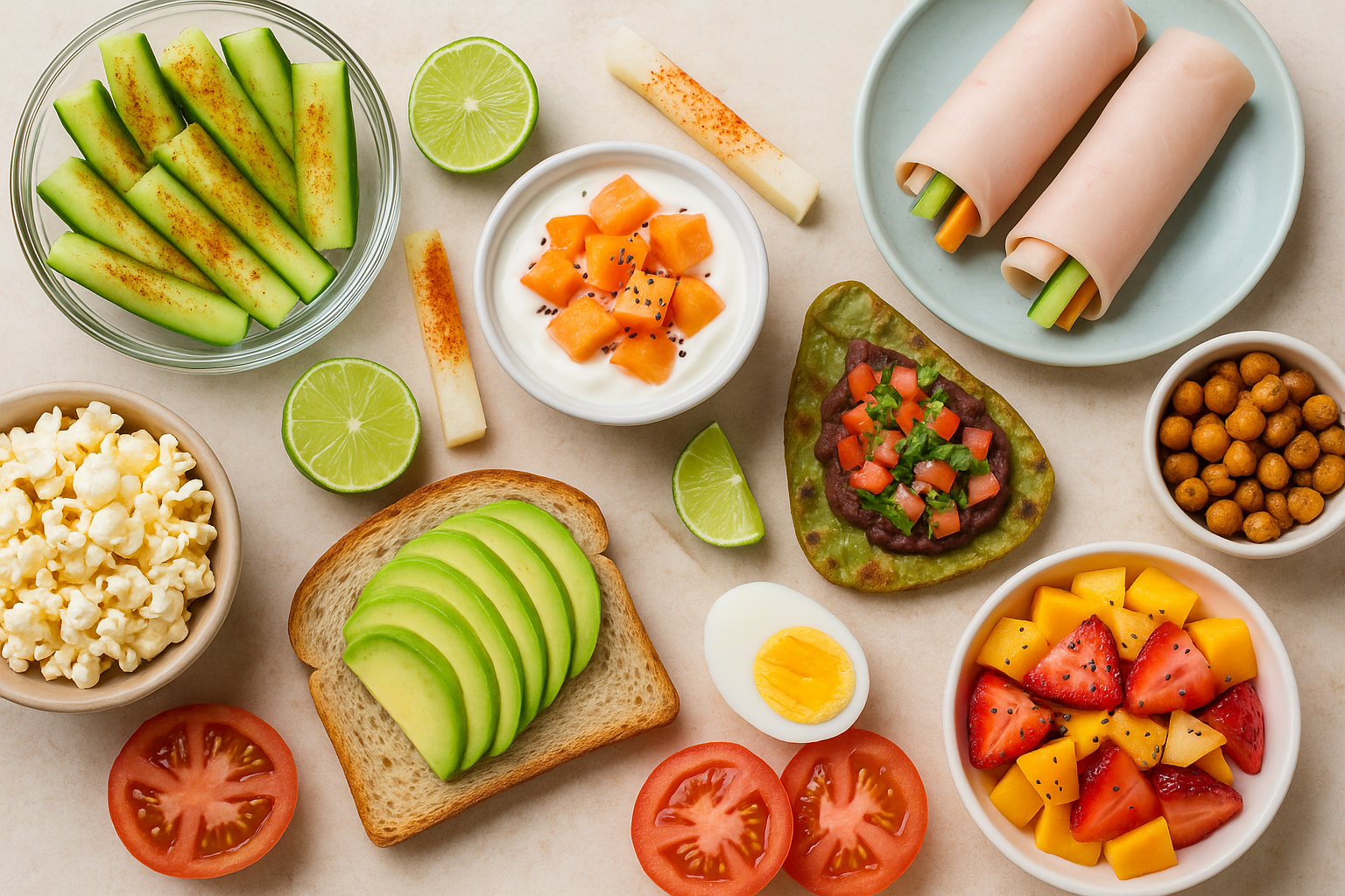 Ideas de Colaciones Mexicanas Saludables