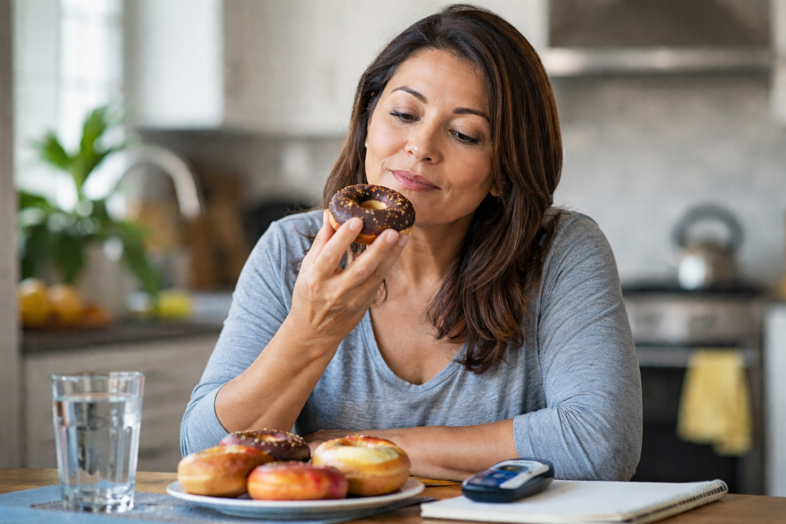 Cómo calmar los antojos si vives con diabetes