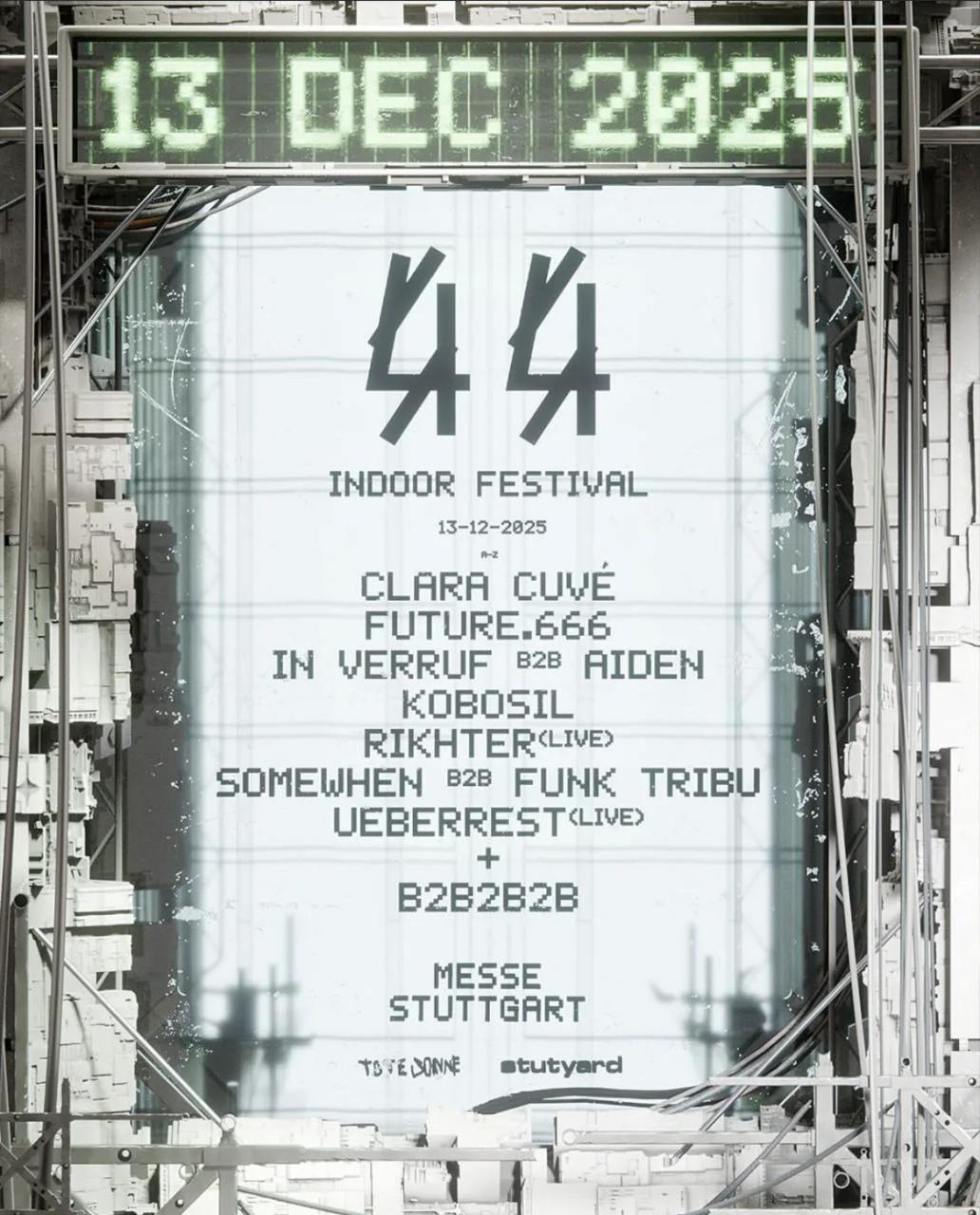 STUTYARD pres. 44 Indoor Festival