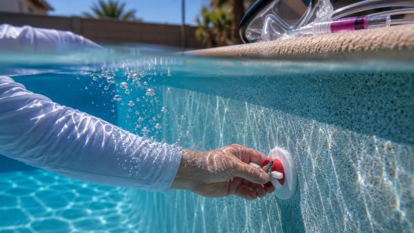 pool leak without draining