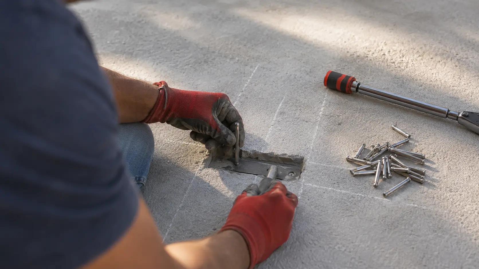 gunite pool crack repair