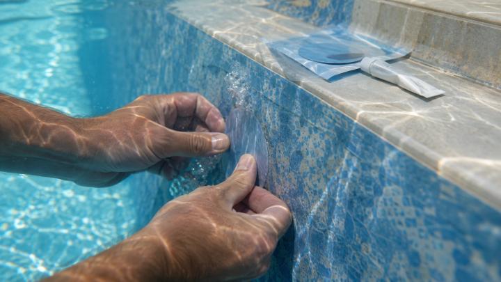 Vinyl Liner Pool Leak Repair