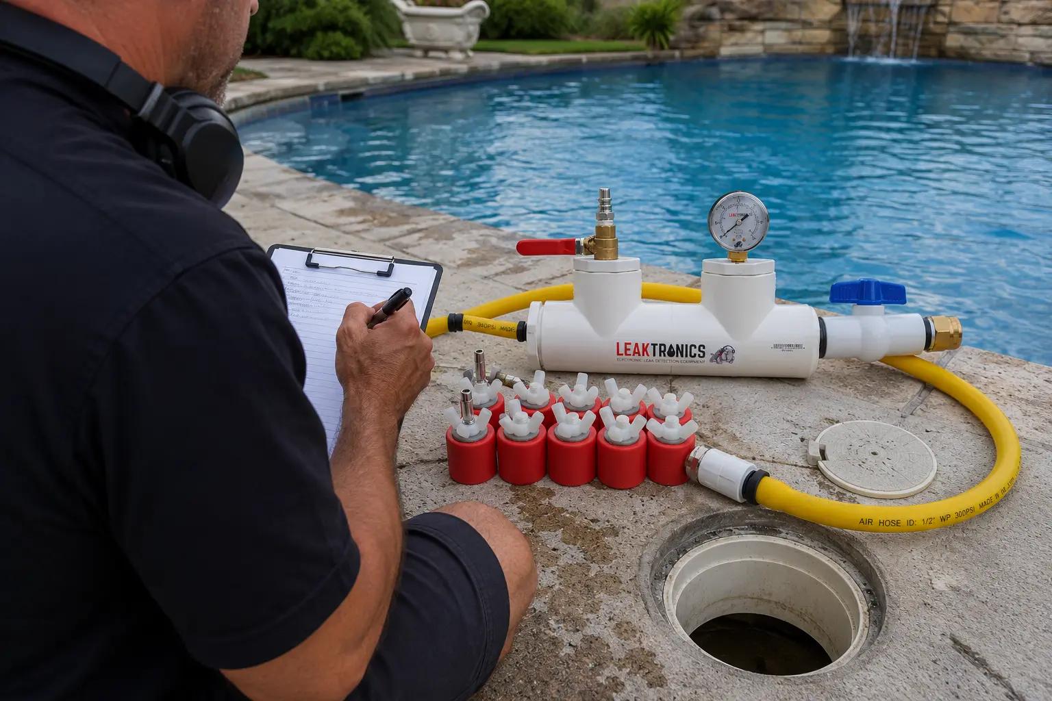 pool tech leak expert
