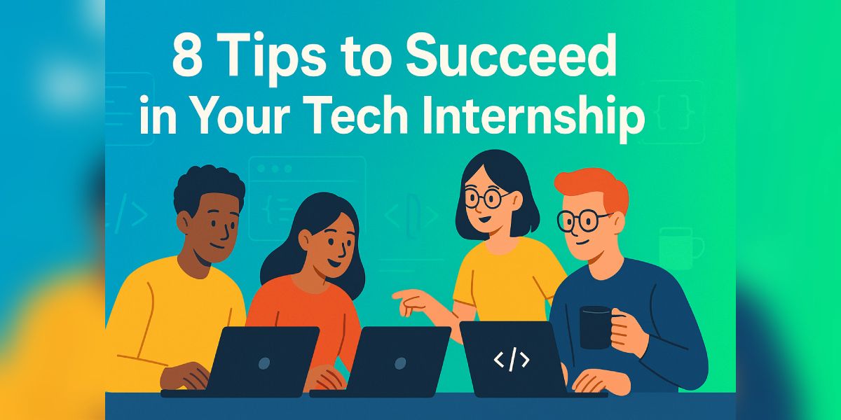 8 Tips to Succeed in Your Tech Internship