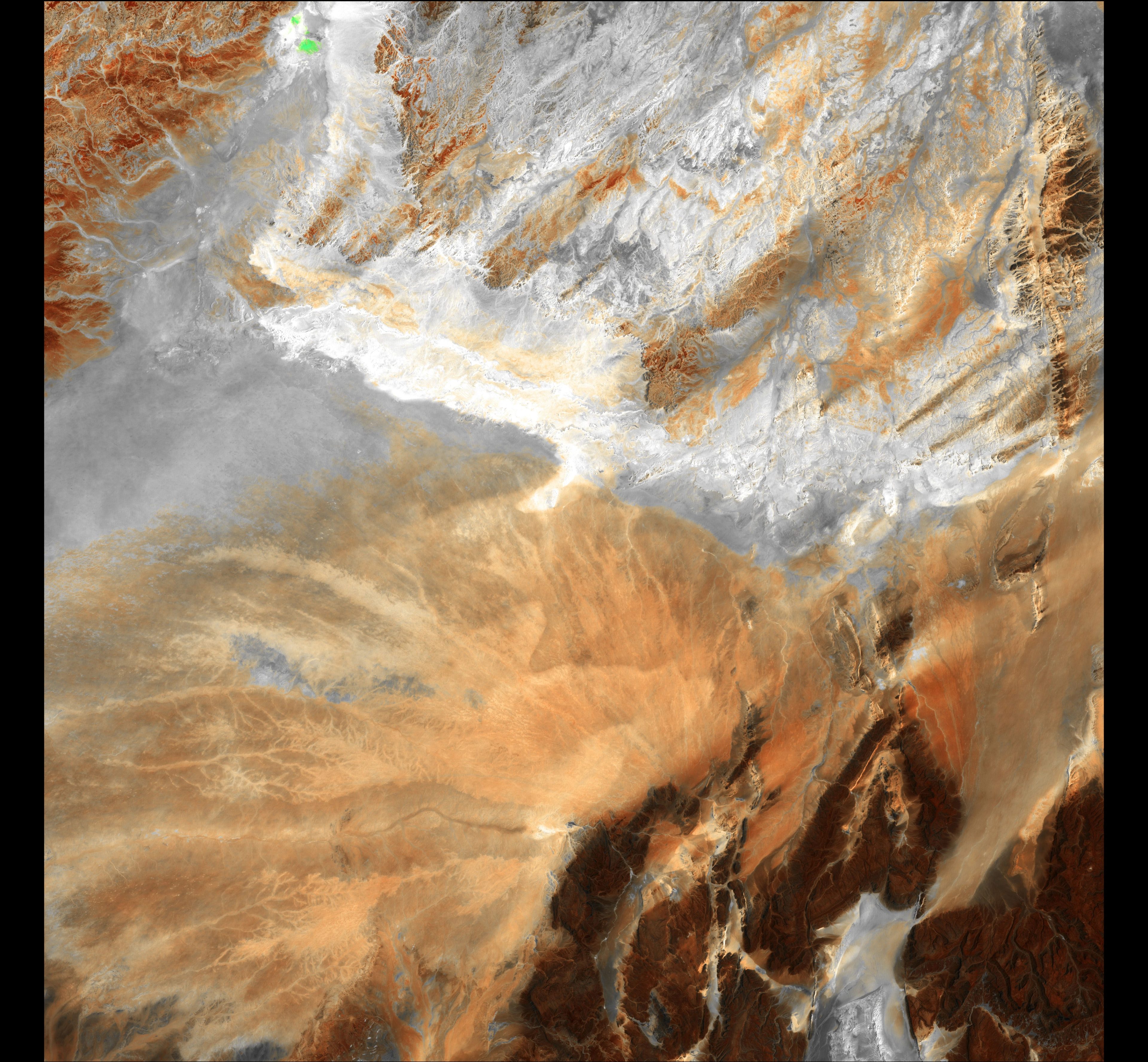 Algerian Sahara — Algeria — Landsat 5