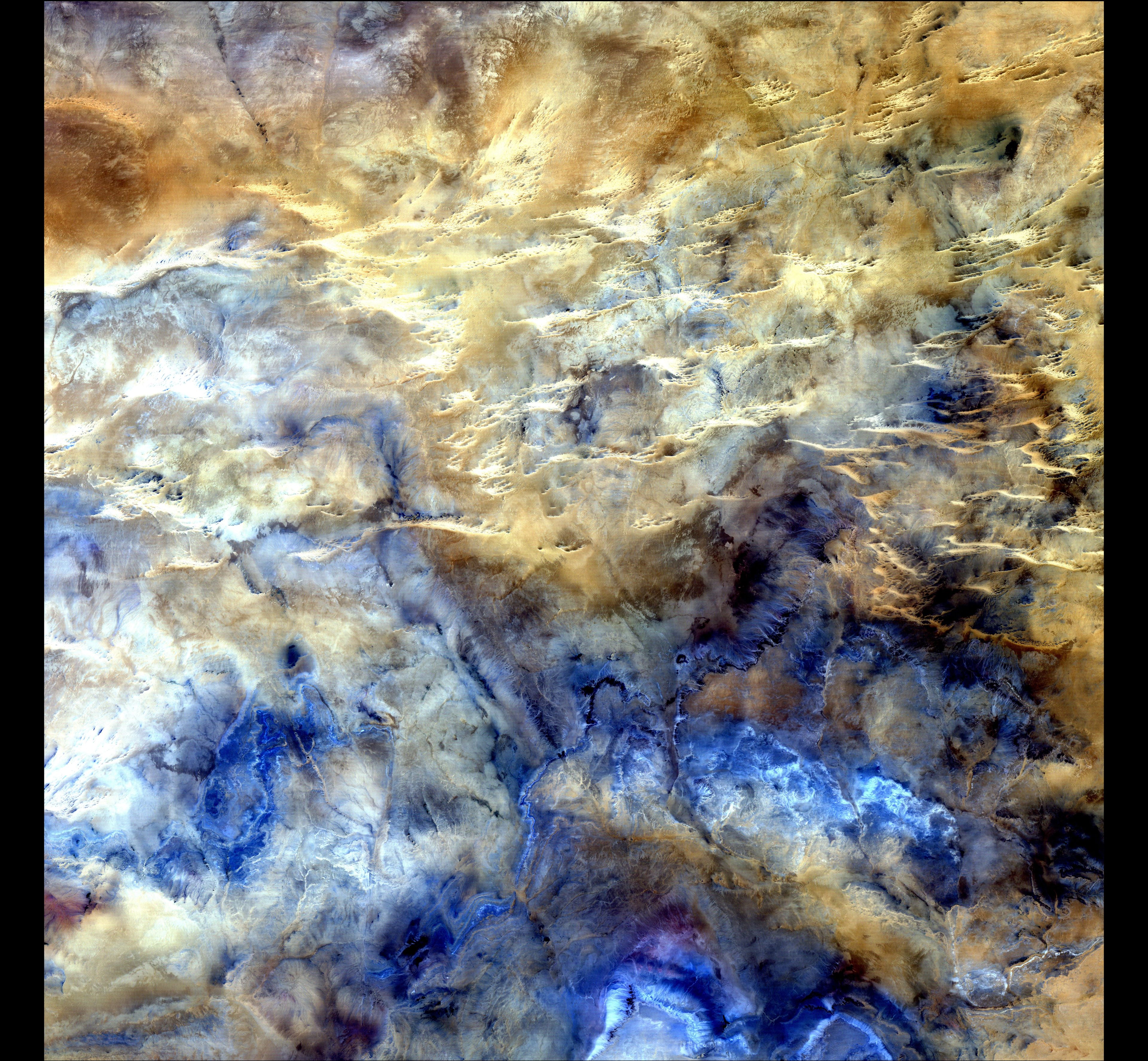 No Man's Land — Africa — Landsat 5