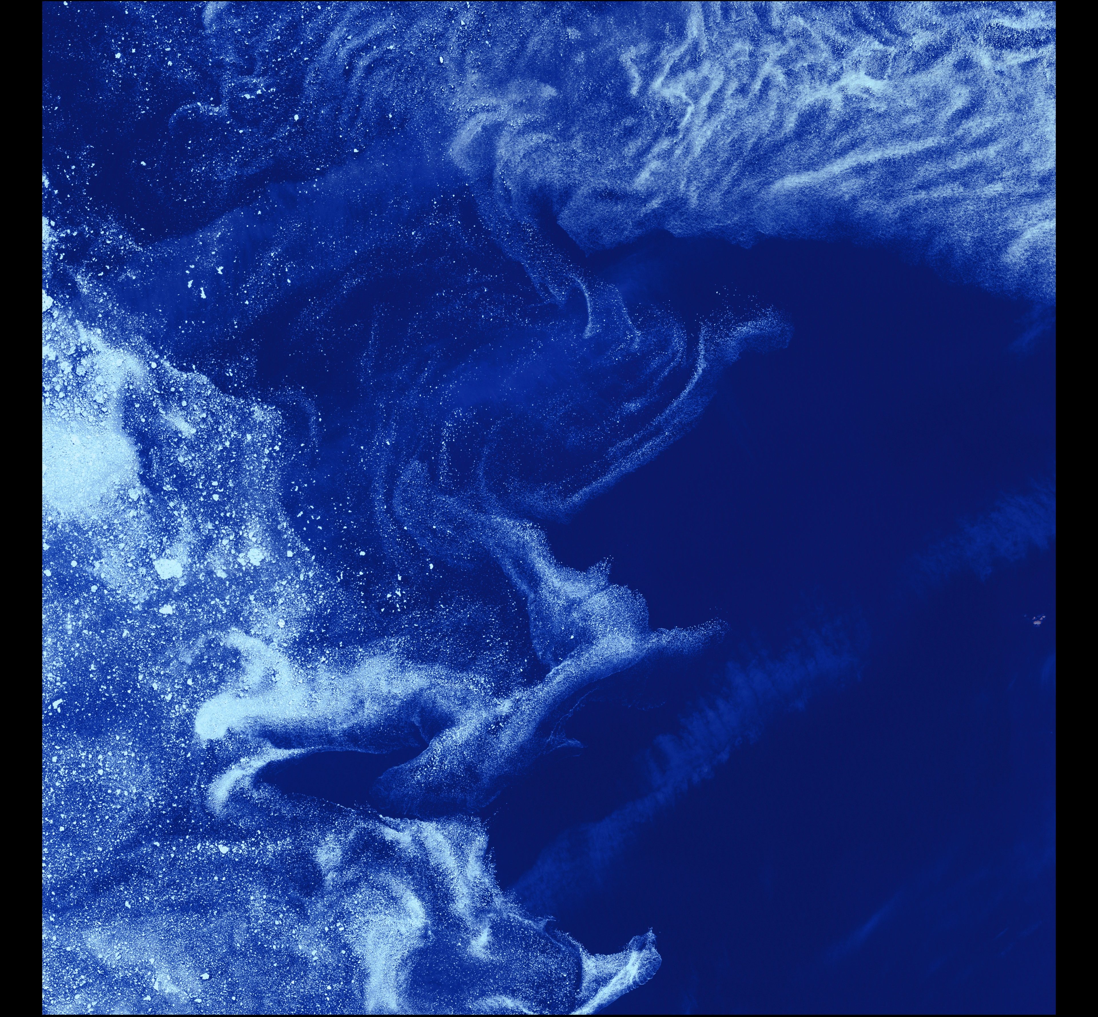 Ice Stars — Canada — Landsat 7
