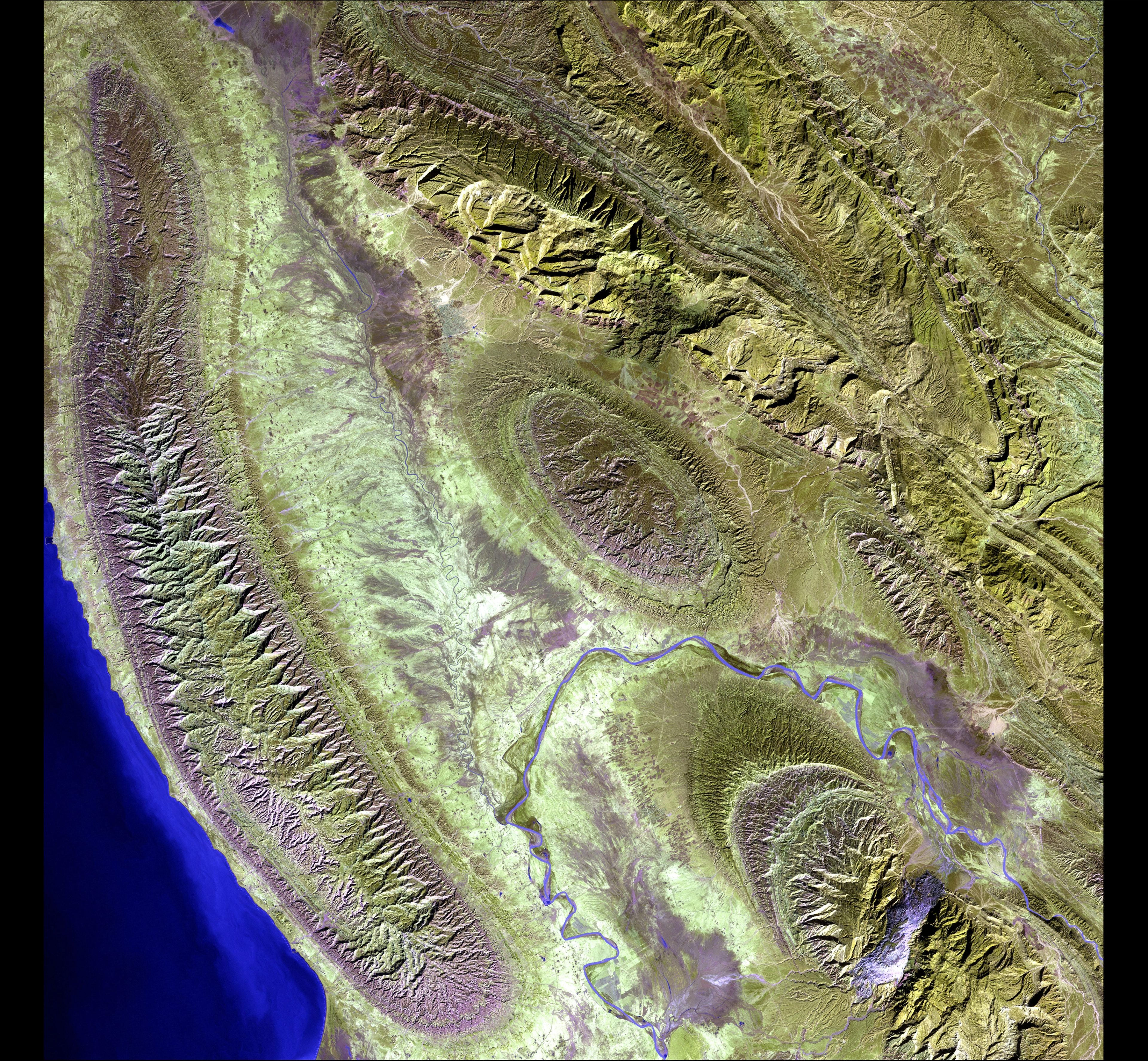 Konari, Iran — Iran — Landsat 7