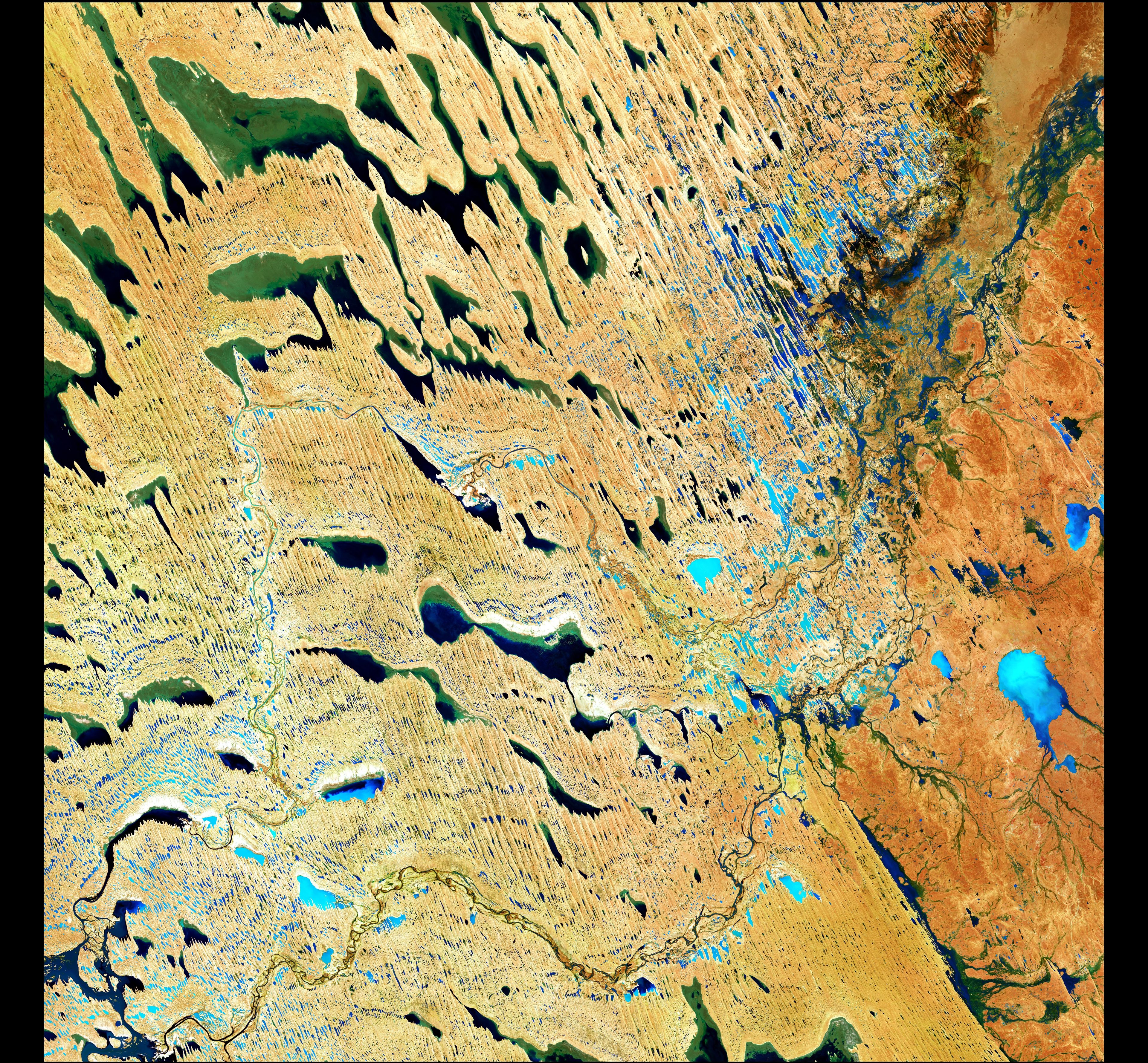 Parallel Dunes — Australia — Landsat 8