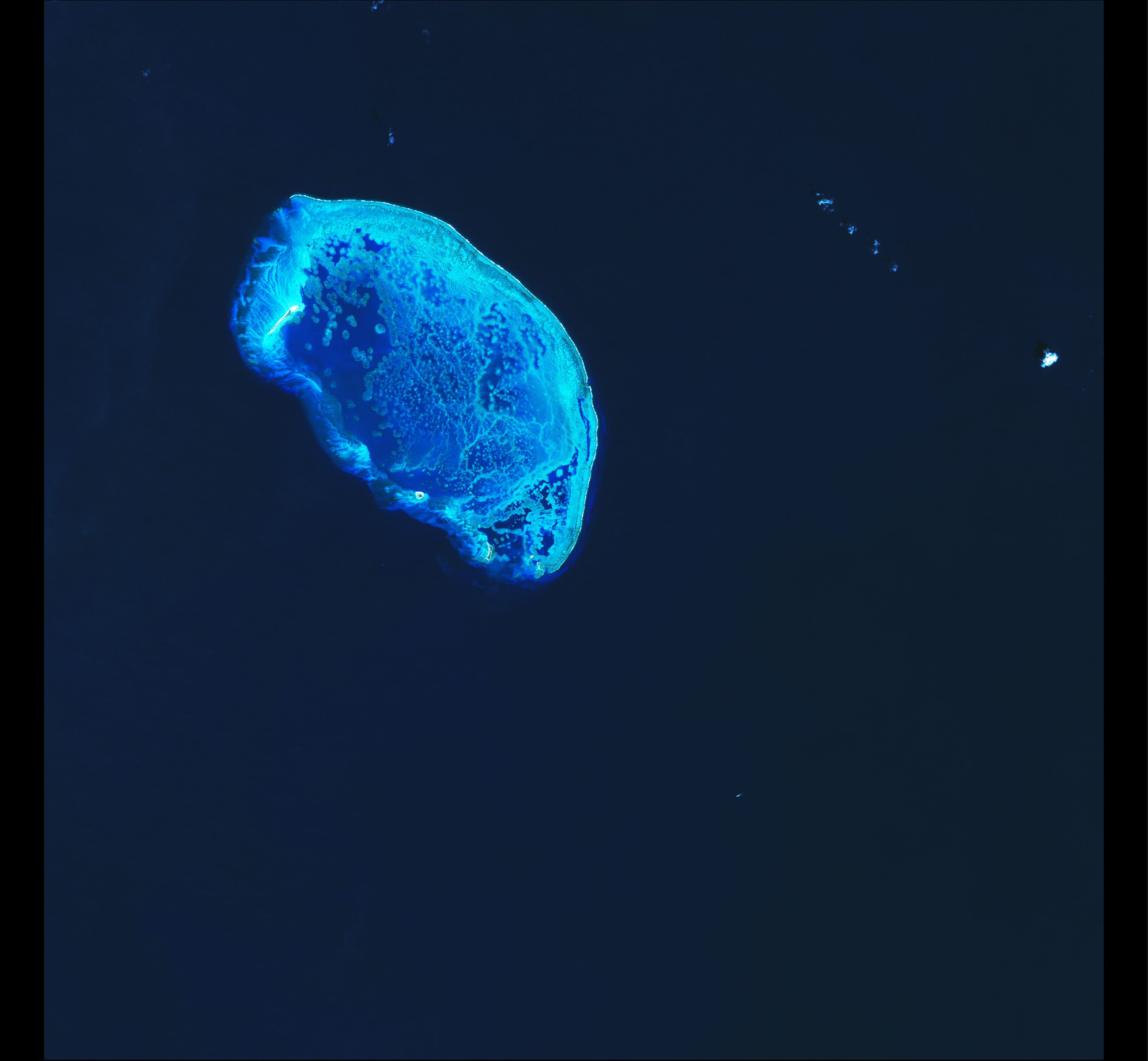 Scorpion Reef — Gulf of Mexico — Landsat 8