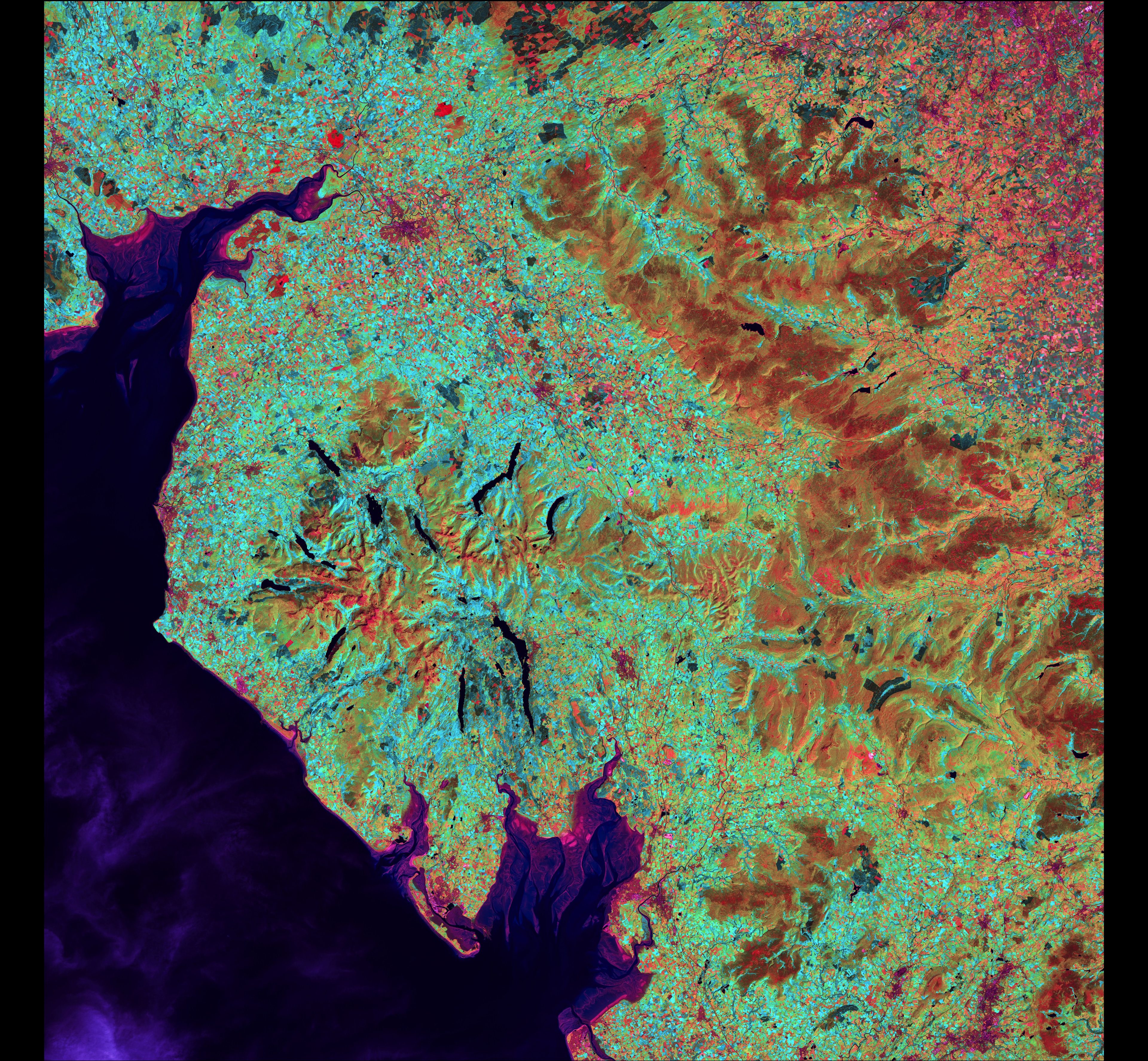 Lake District — United Kingdom — Landsat 5