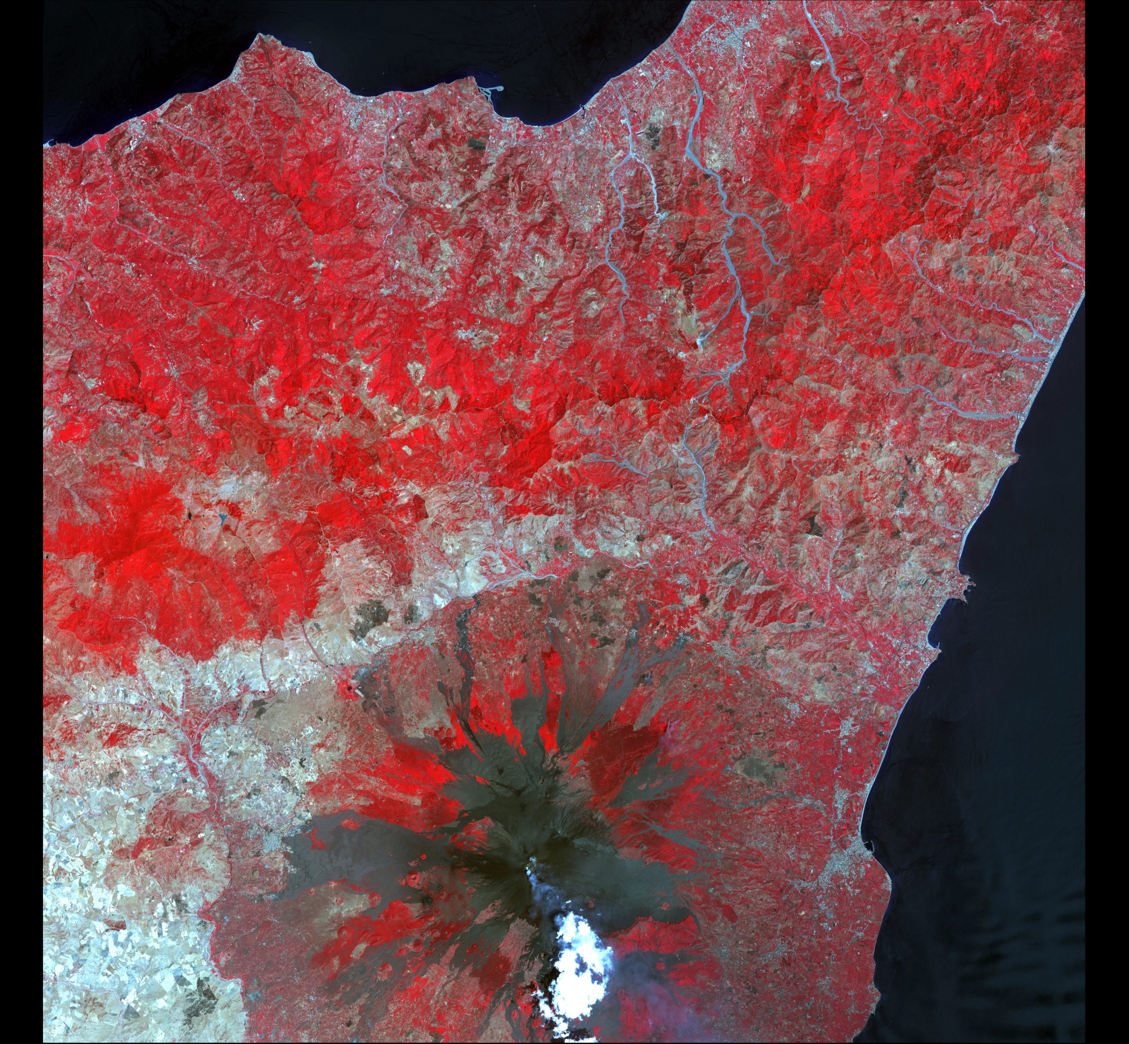 Mt. Etna — Italy — ASTER
