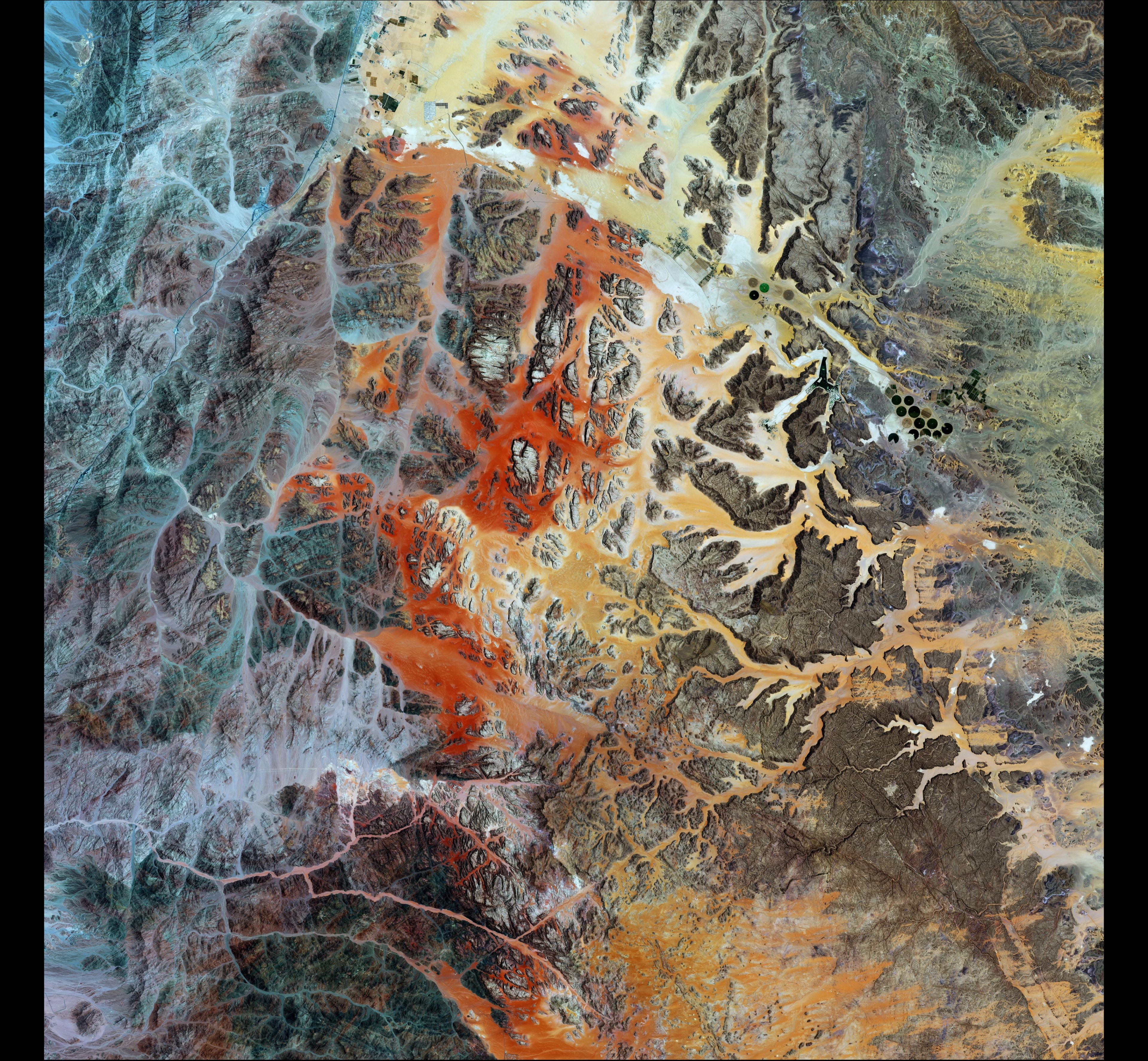 Unfriendly Landscape — Jordan — Sentinel-2