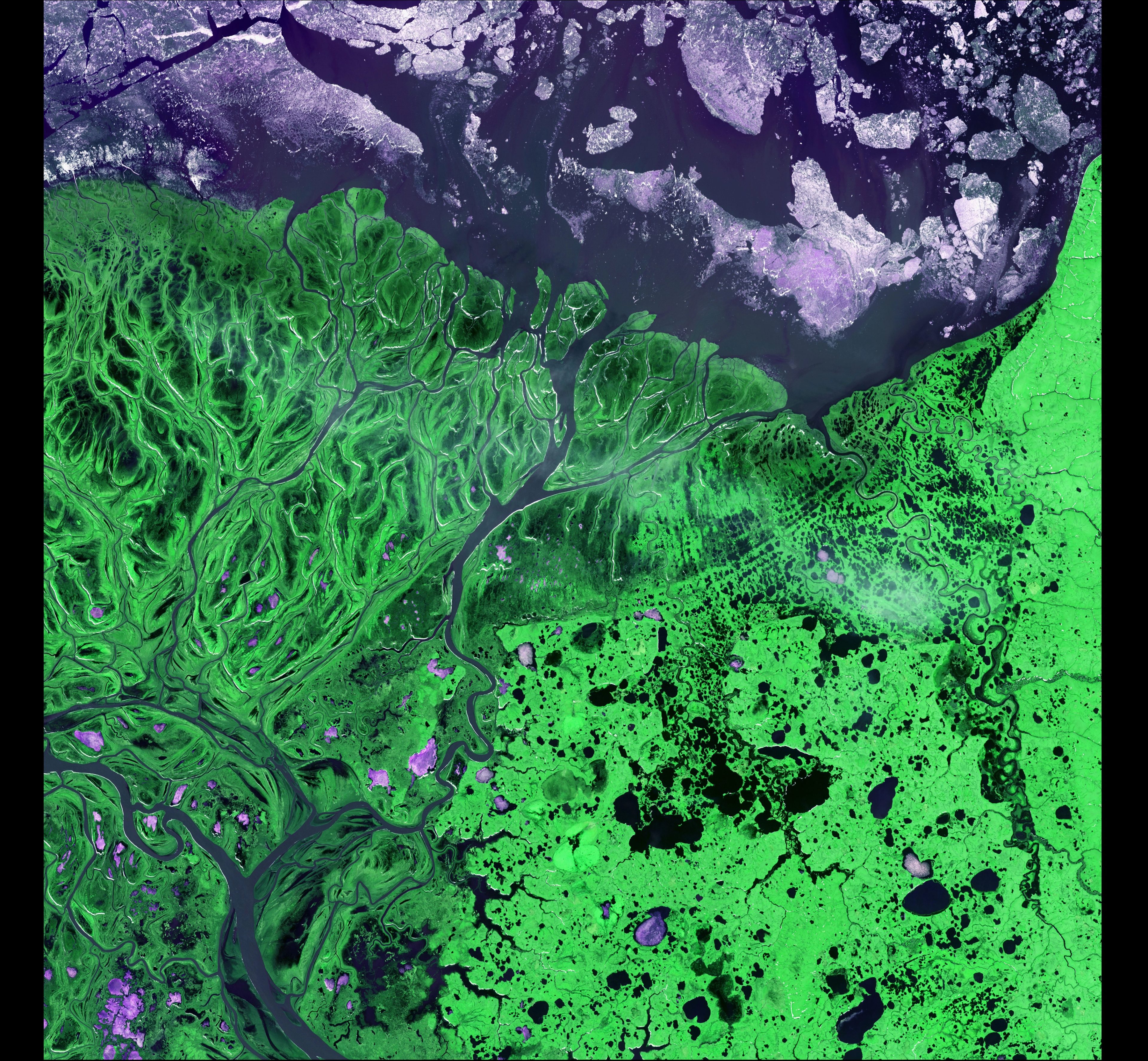 Yukon Delta — Alaska Region — ASTER