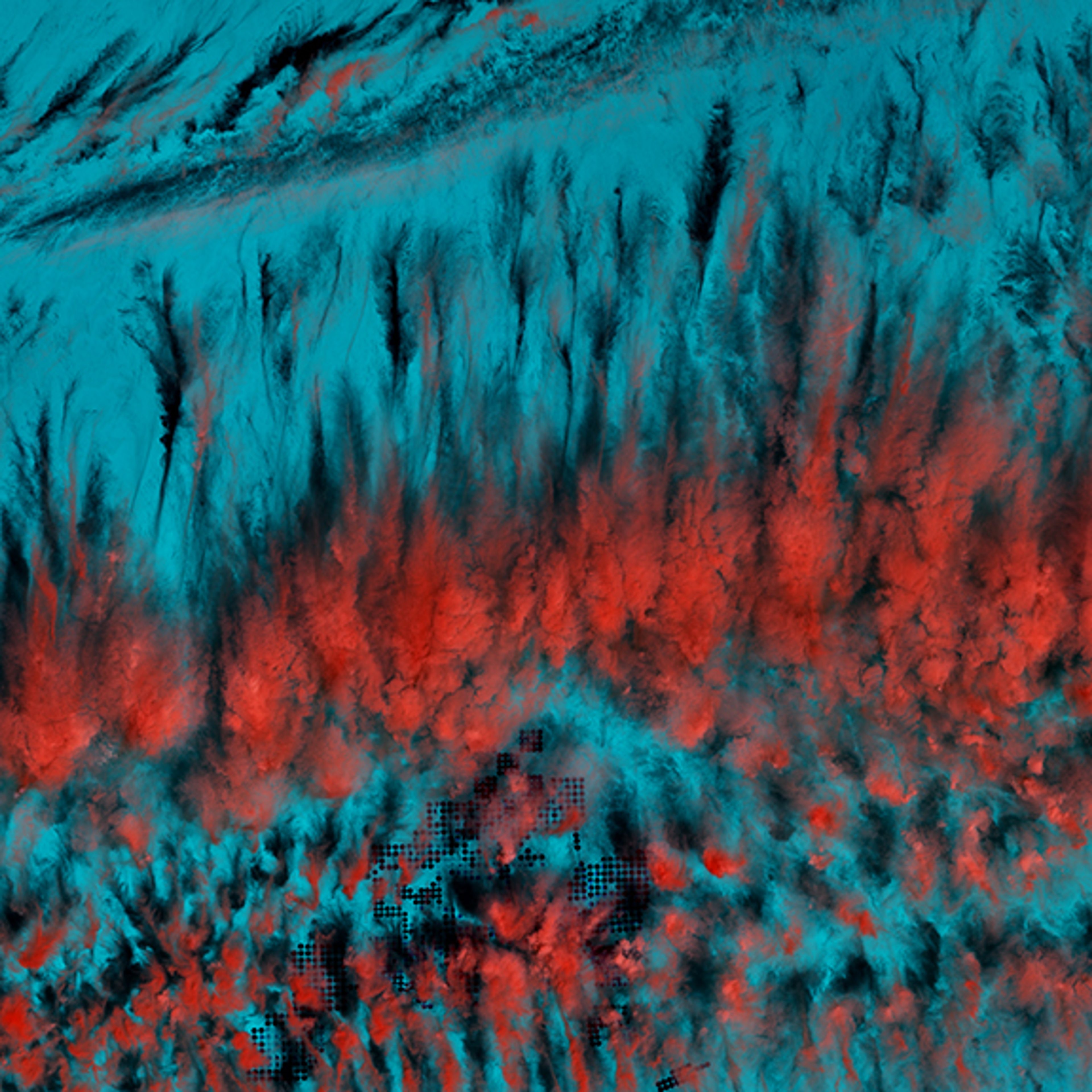 Eerie Cloud Shadows — Egypt — Landsat 8